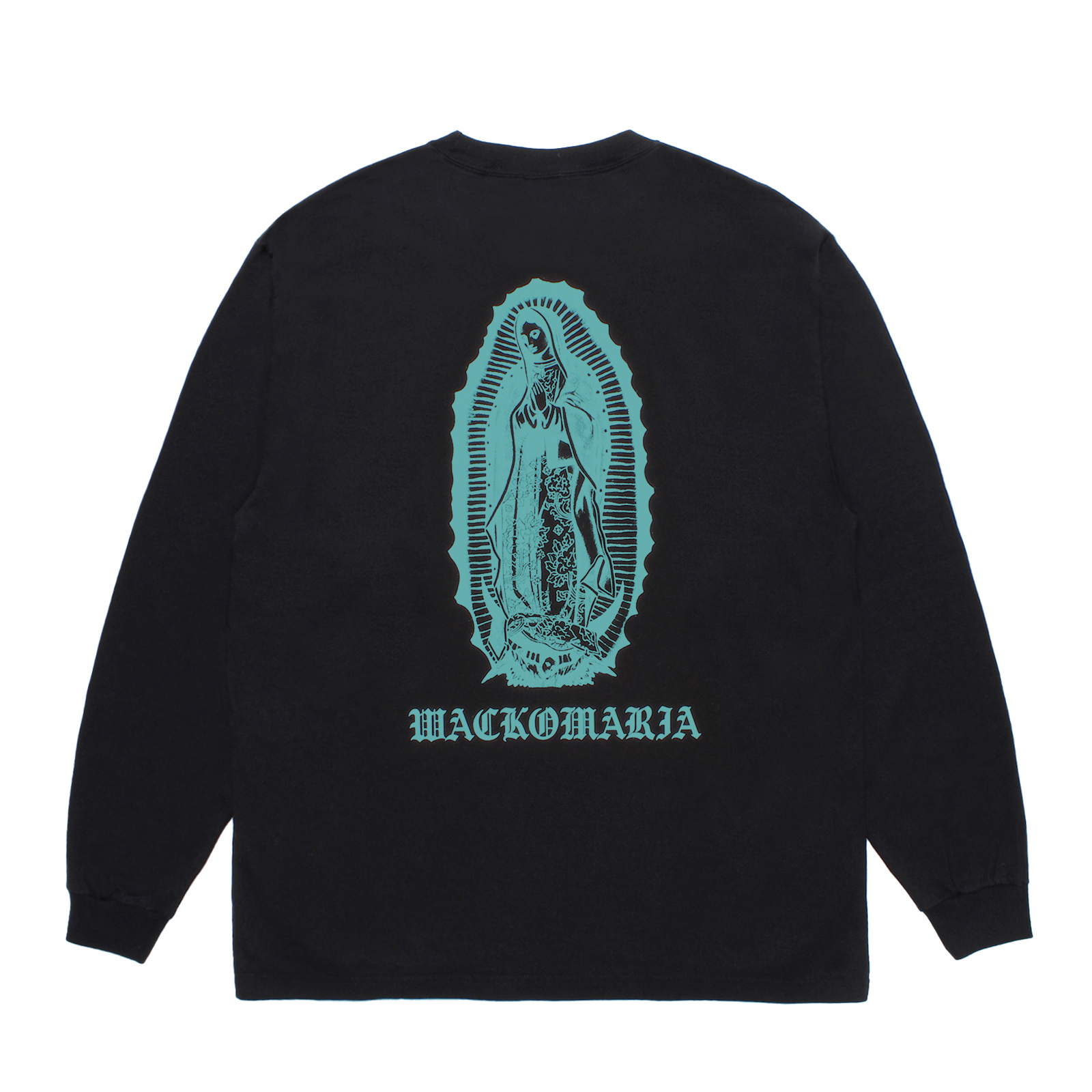 WASHED HEAVY WEIGHT CREW NECK LONG SLEEVE T-SHIRT (TYPE-2)