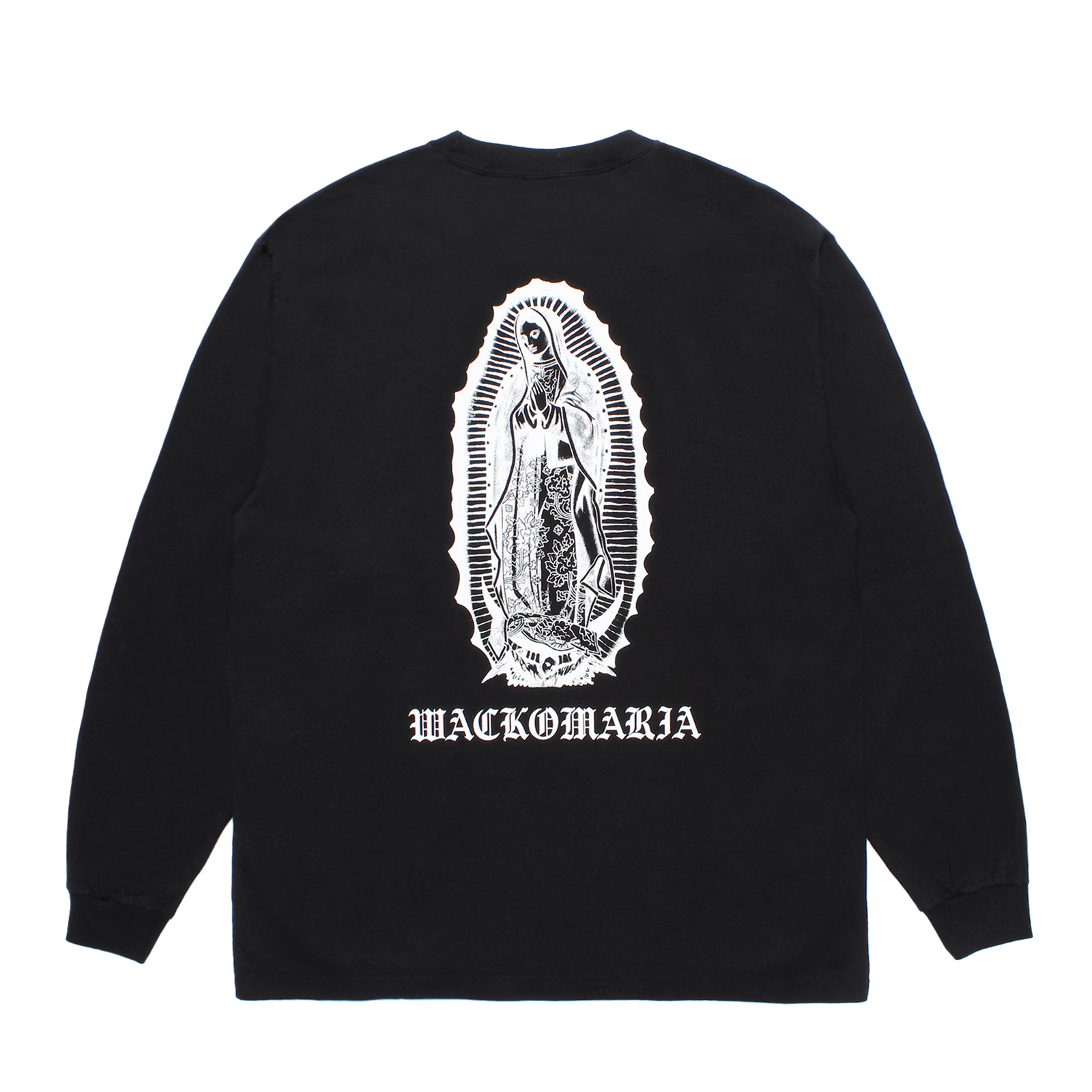 WASHED HEAVY WEIGHT CREW NECK LONG SLEEVE T-SHIRT (TYPE-1)