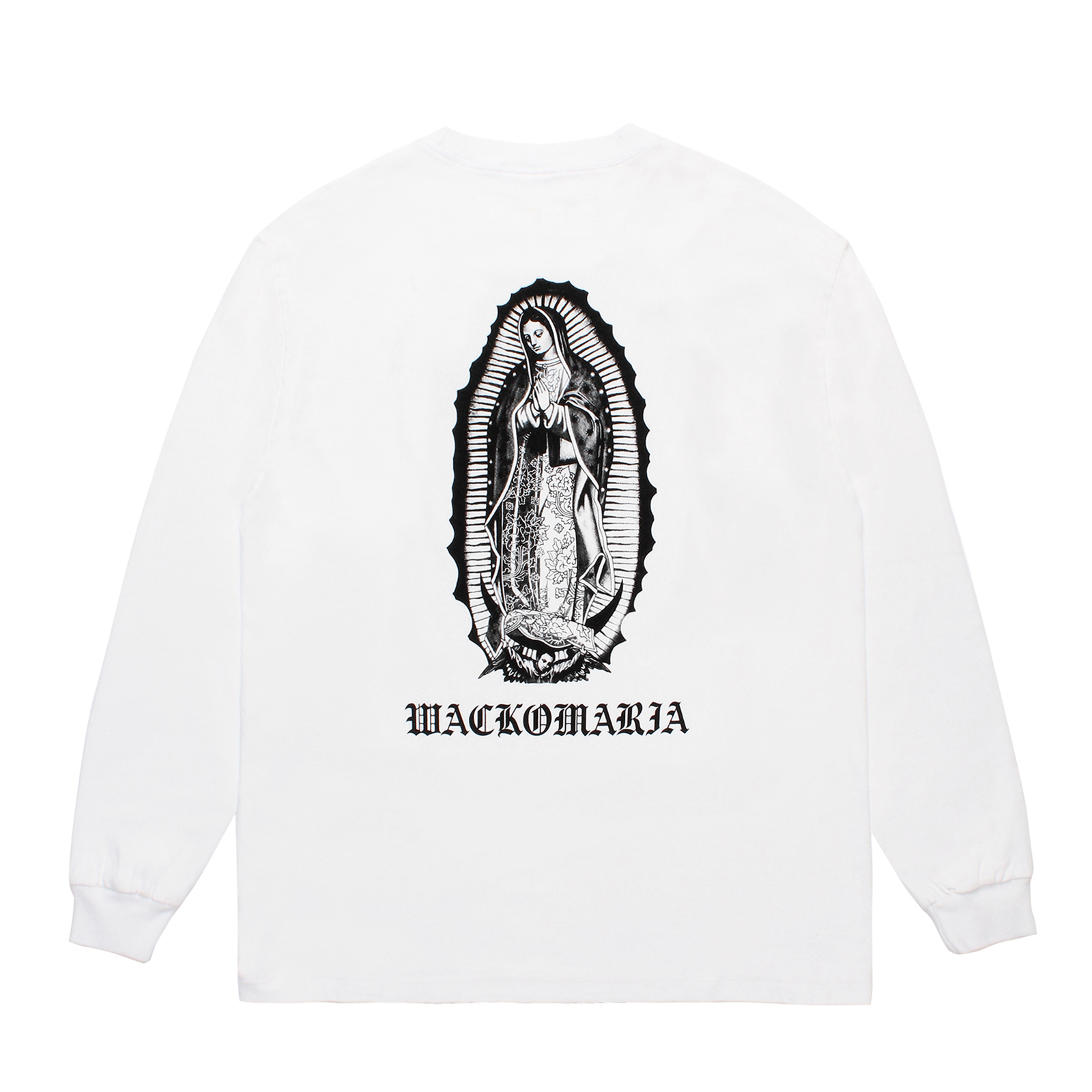 WASHED HEAVY WEIGHT CREW NECK LONG SLEEVE T-SHIRT (TYPE-1)