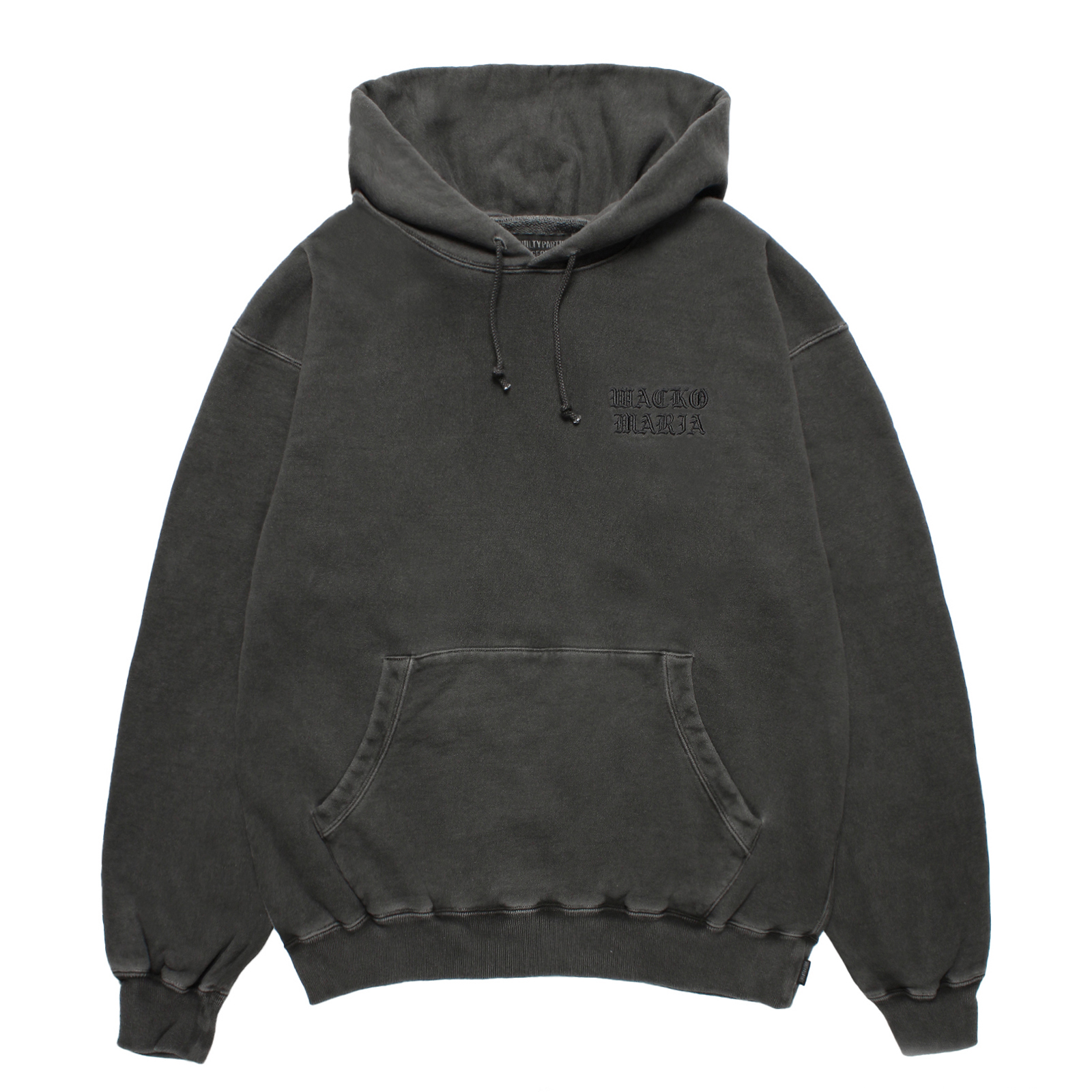 WASHED MIDDLE WEIGHT PULLOVER HOODED SWEAT SHIRT