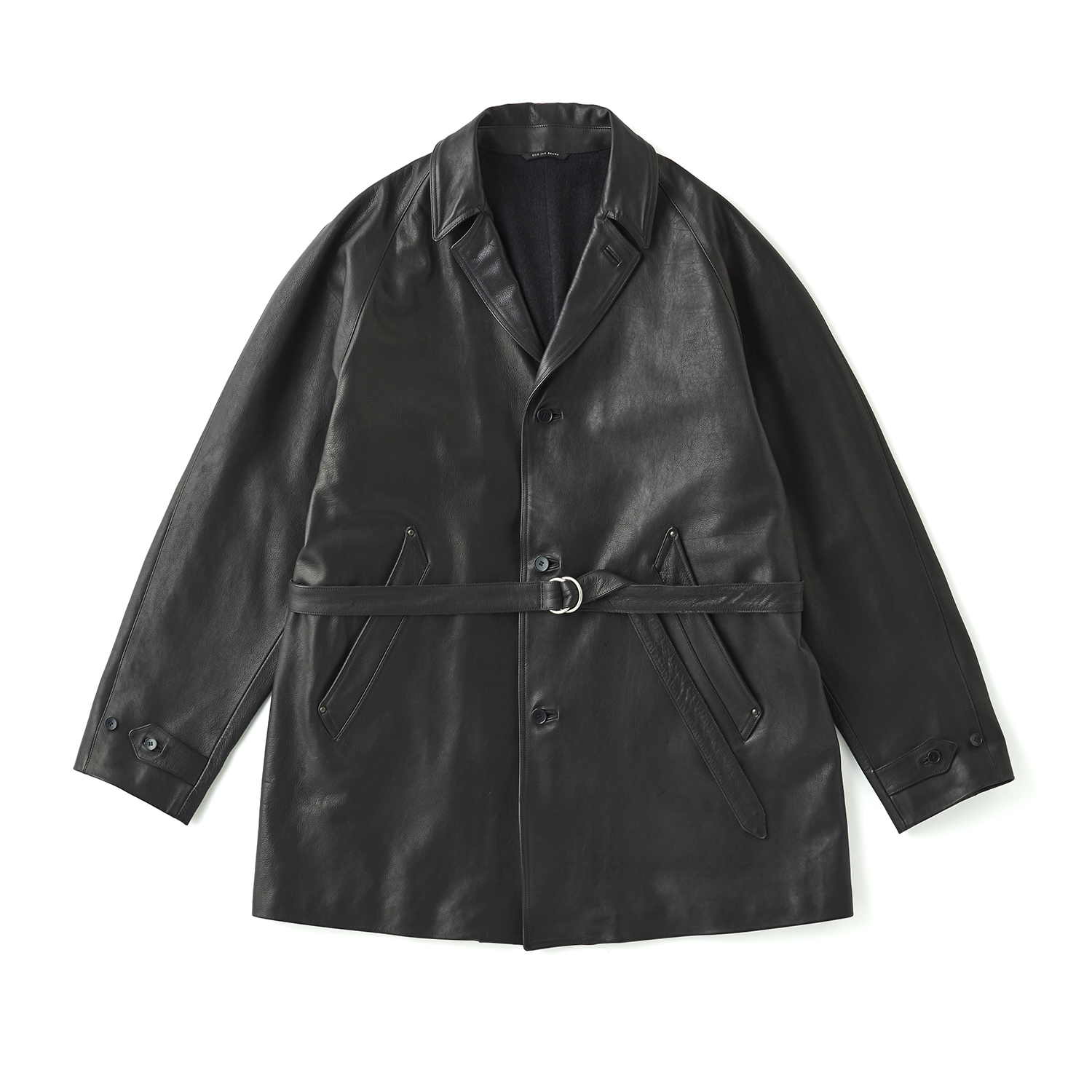 STUNNING LEATHER VEHICLE COAT (ITALIAN CALF)