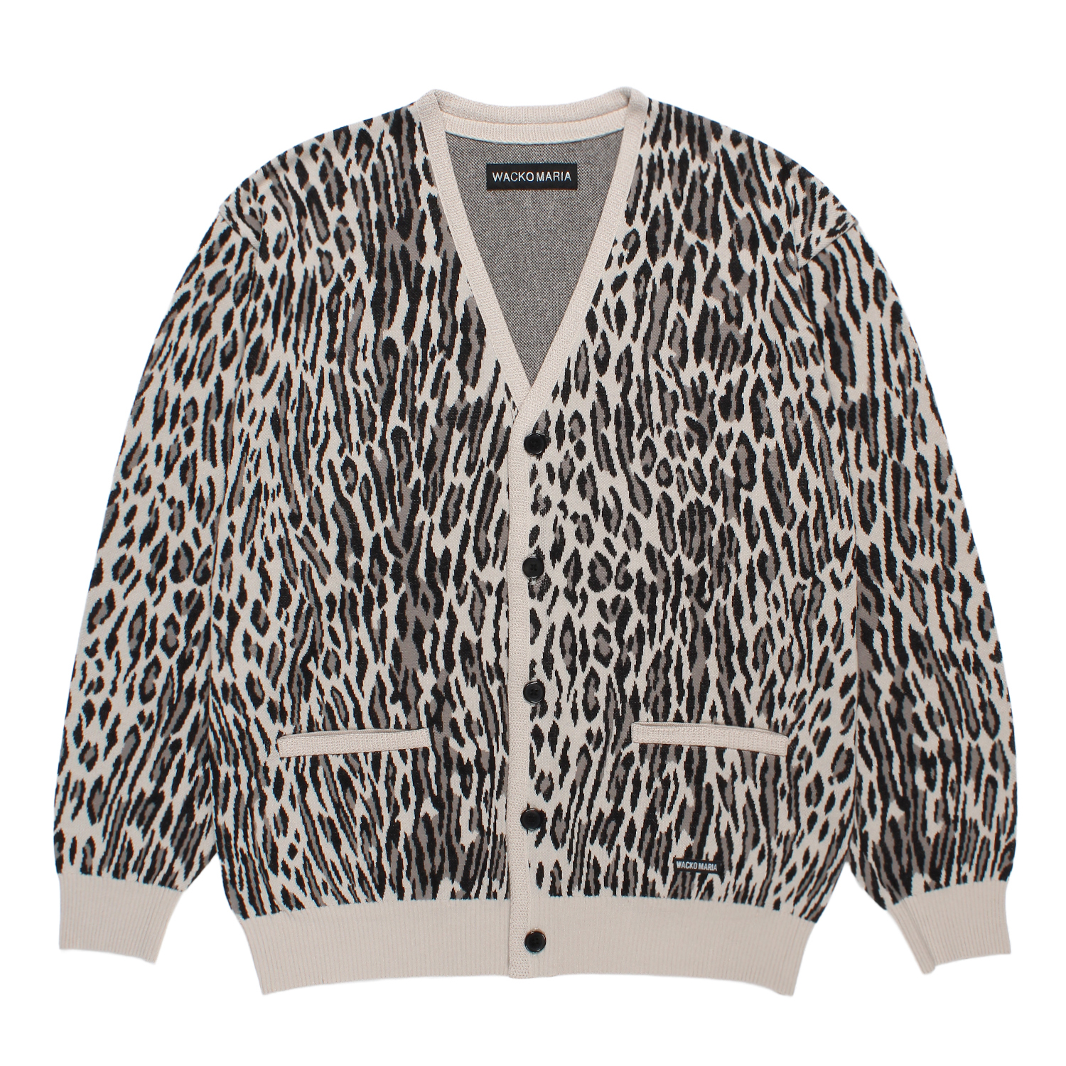 LEOPARD JACQUARD CARDIGAN (TYPE-2)