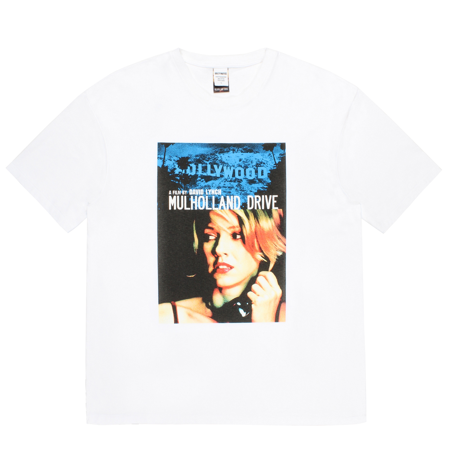 MULHOLLAND DRIVE / WASHED HEAVY WEIGHT CREW NECK T-SHIRT (TYPE-2)