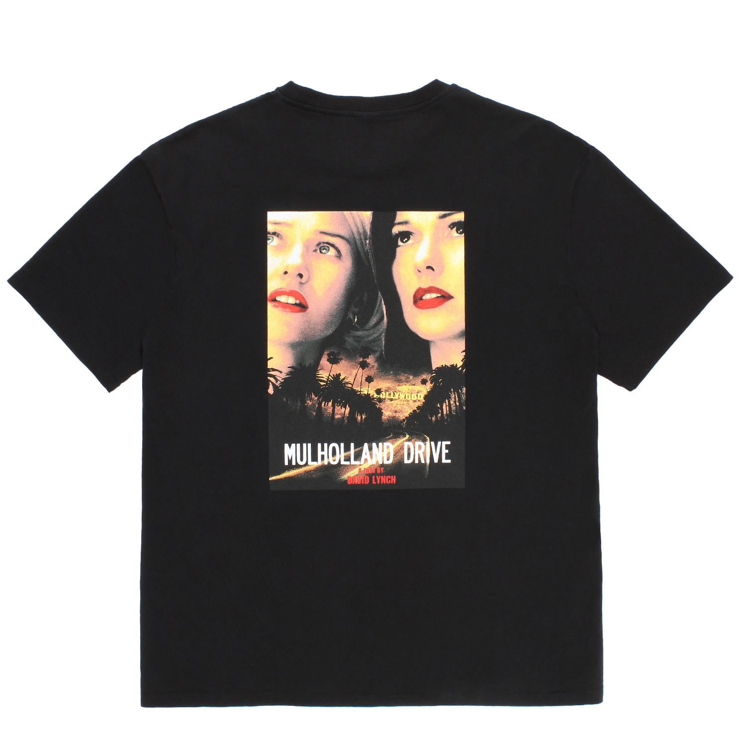 MULHOLLAND DRIVE / WASHED HEAVY WEIGHT CREW NECK T-SHIRT (TYPE-1)