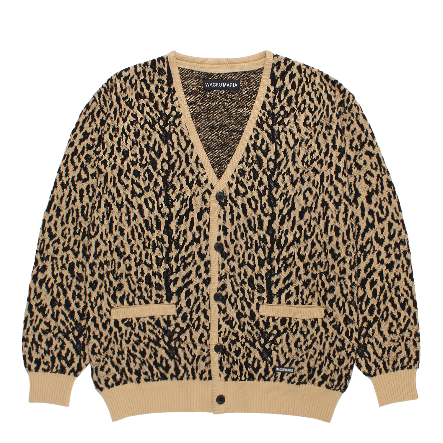 LEOPARD JACQUARD CARDIGAN (TYPE-1)