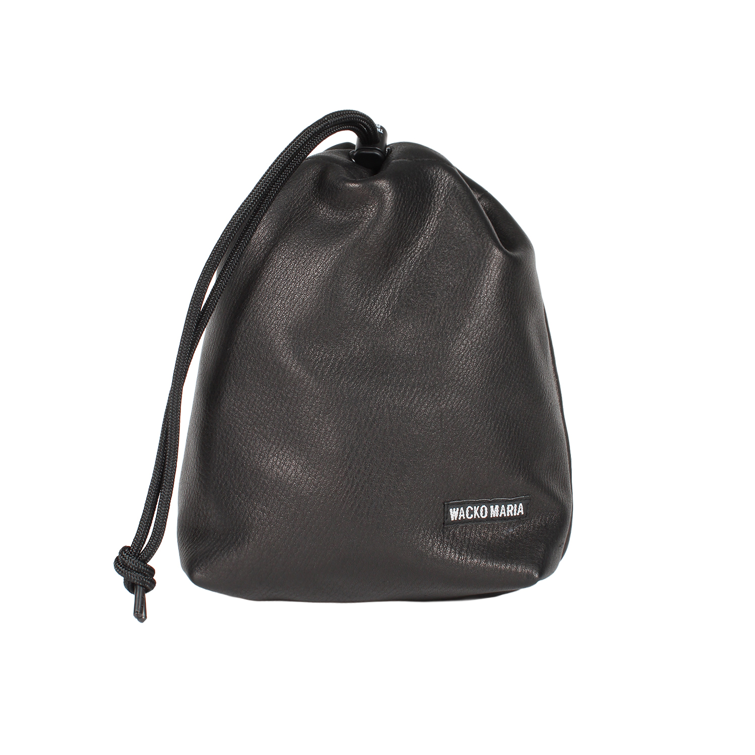 LEATHER DRAWSTRING BAG