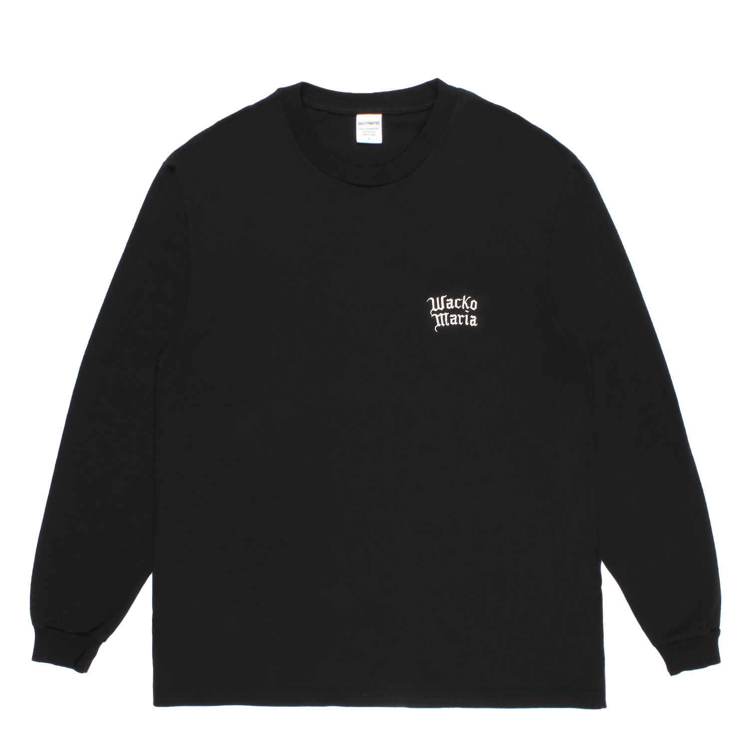 WASHED HEAVY WEIGHT CREW NECK LONG SLEEVE T-SHIRT (TYPE-4)