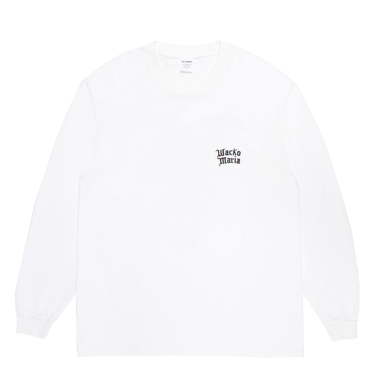 WASHED HEAVY WEIGHT CREW NECK LONG SLEEVE T-SHIRT (TYPE-4)