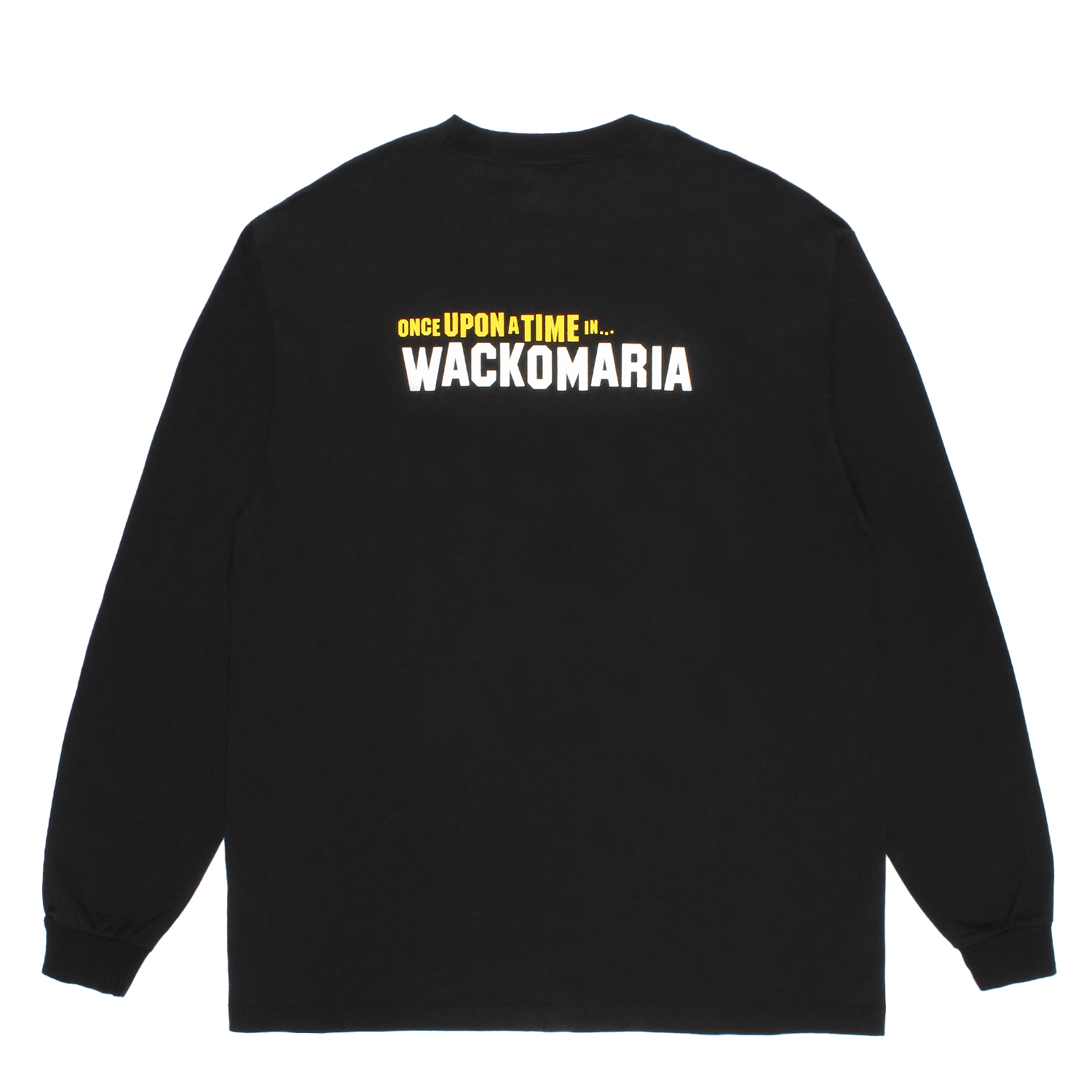 WASHED HEAVY WEIGHT CREW NECK LONG SLEEVE T-SHIRT (TYPE-3)