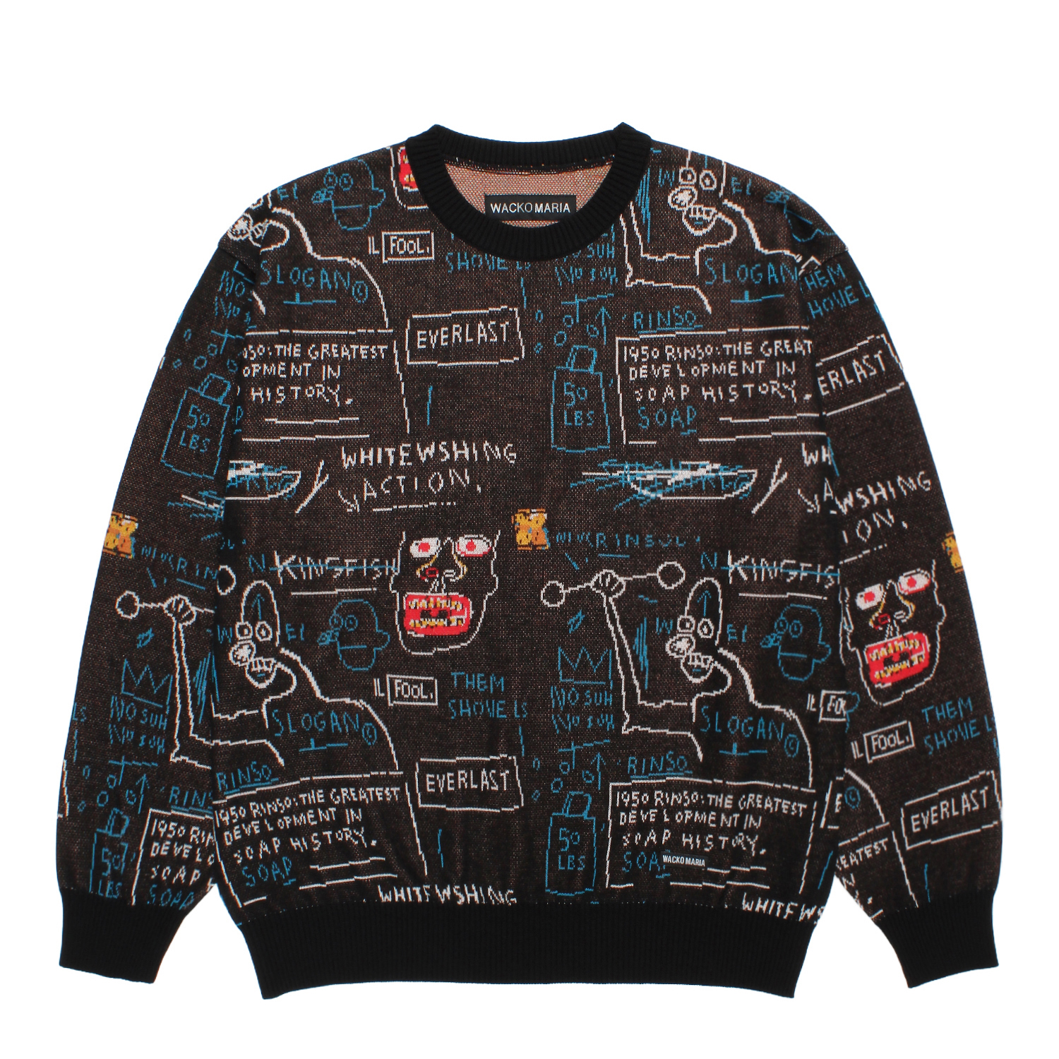 JEAN-MICHEL BASQUIAT / CREW NECK SWEATER (TYPE-1)