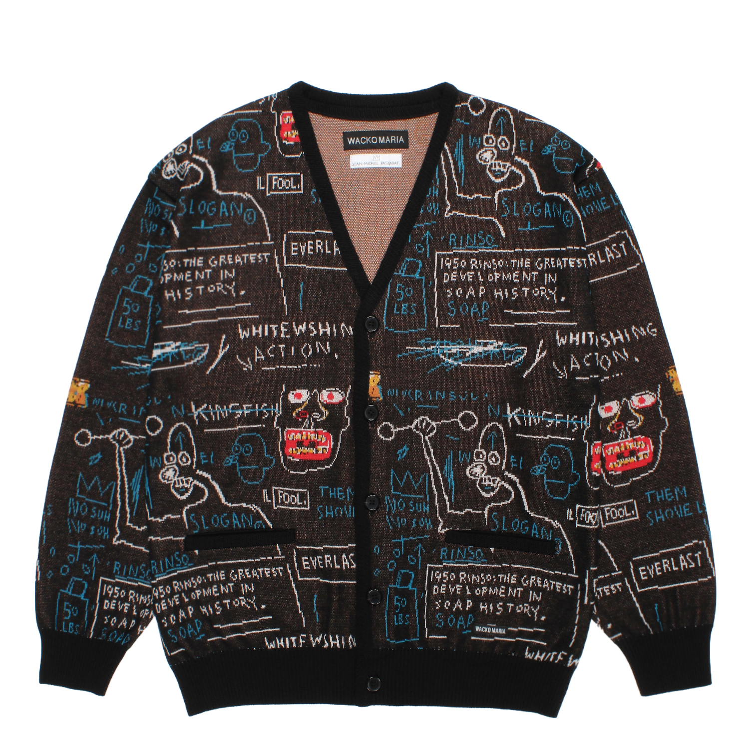 JEAN-MICHEL BASQUIAT / CARDIGAN (TYPE-1)