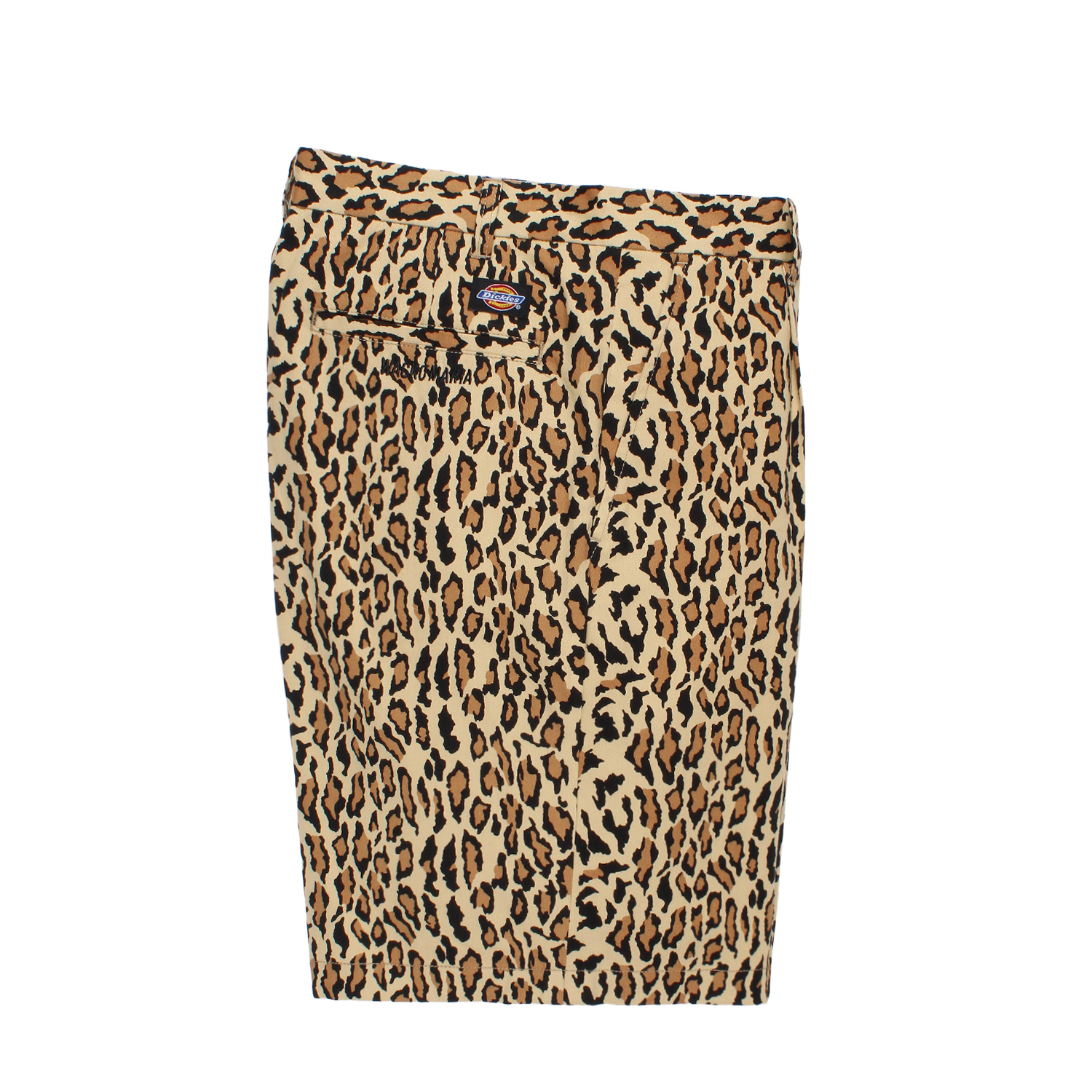 DICKIES / LEOPARD PLEATED SHORT TROUSERS