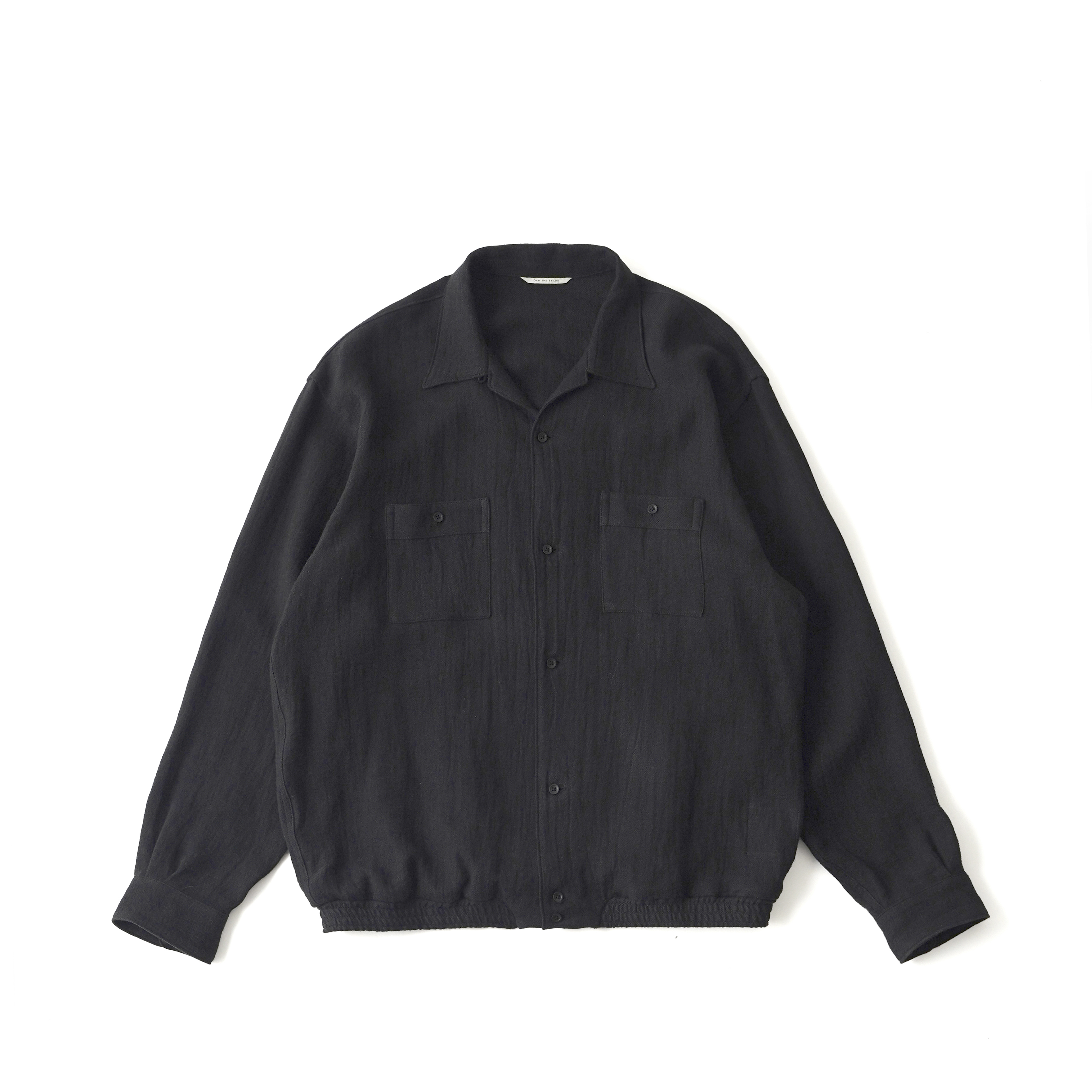 GATHERED WAIST MARLBORO SHIRTS (Long-sleeve)