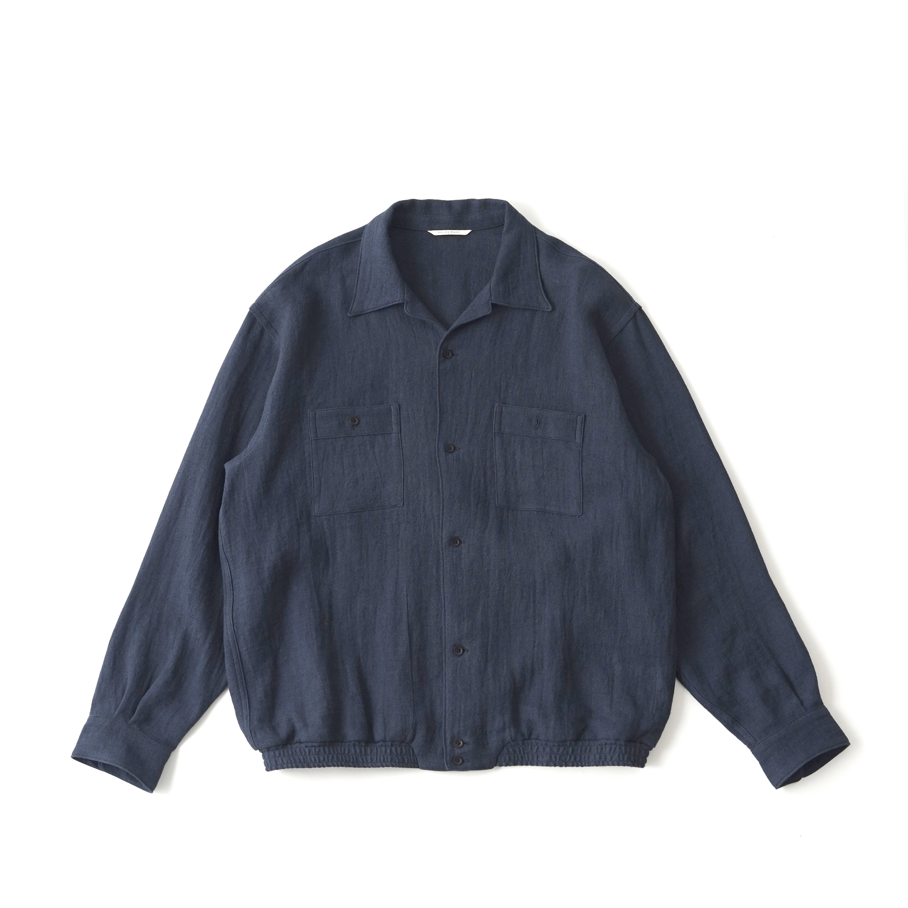 GATHERED WAIST MARLBORO SHIRTS (Long-sleeve)