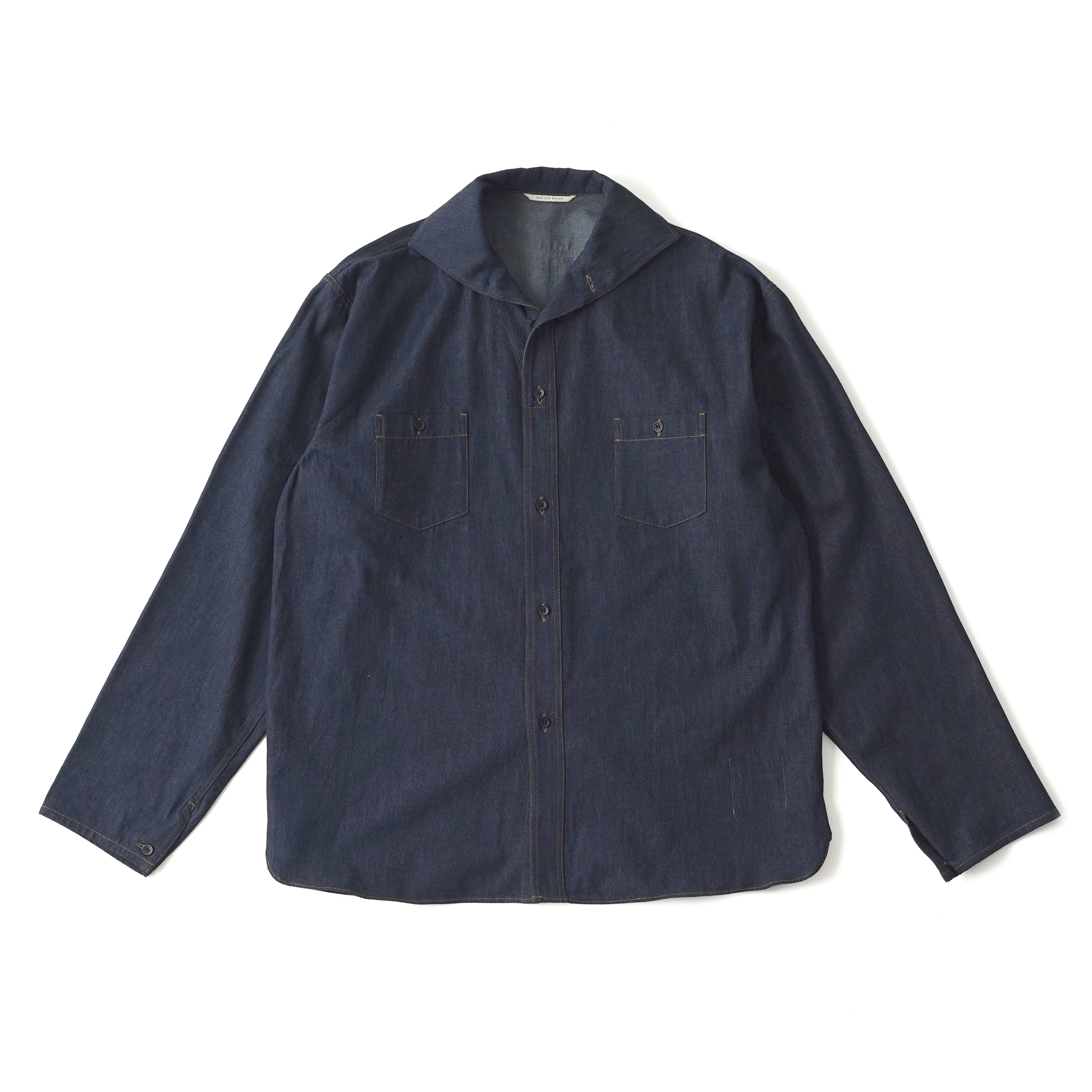 CAMP COLLAR MARINE SHIRTS (Long-Sleeve)