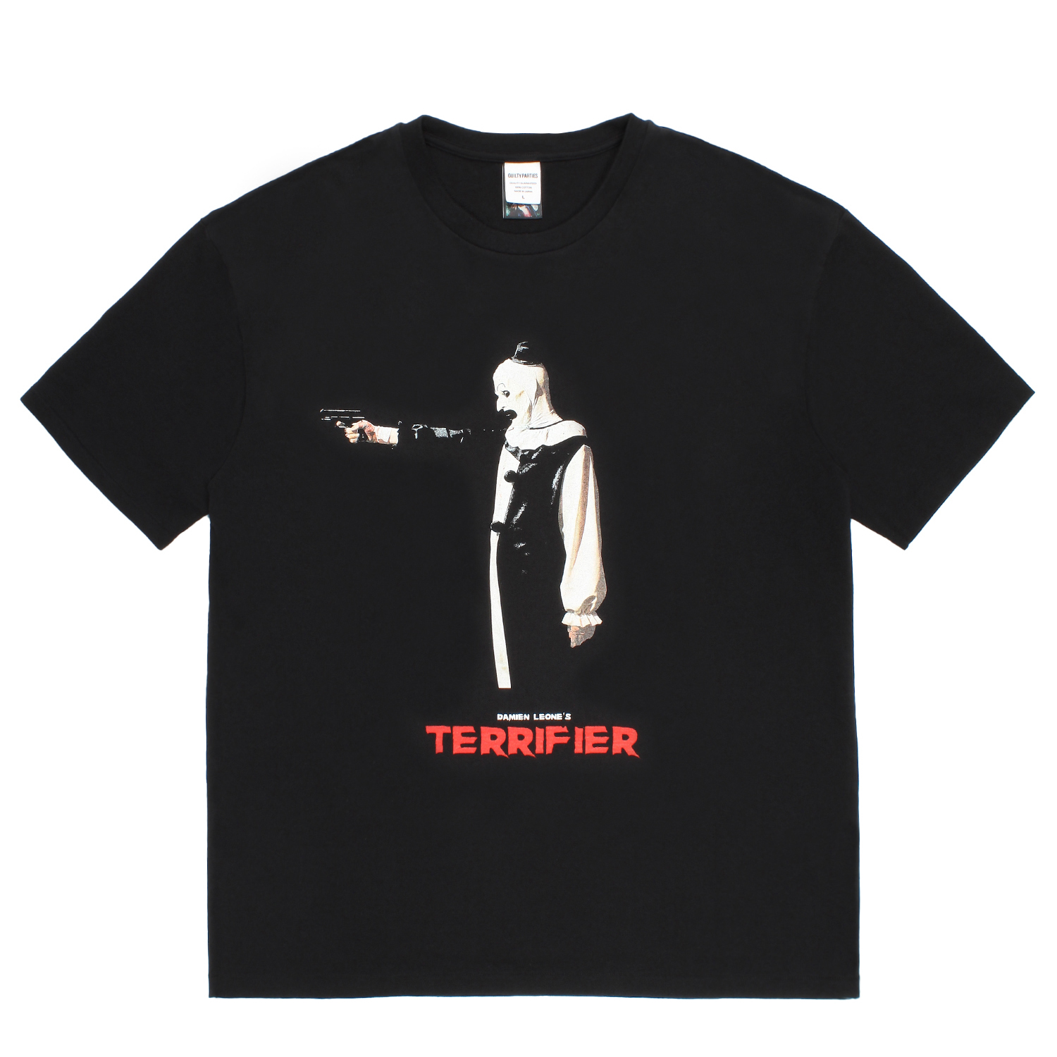 TERRIFIER / WASHED HEAVY WEIGHT CREW NECK T-SHIRT (TYPE-3)