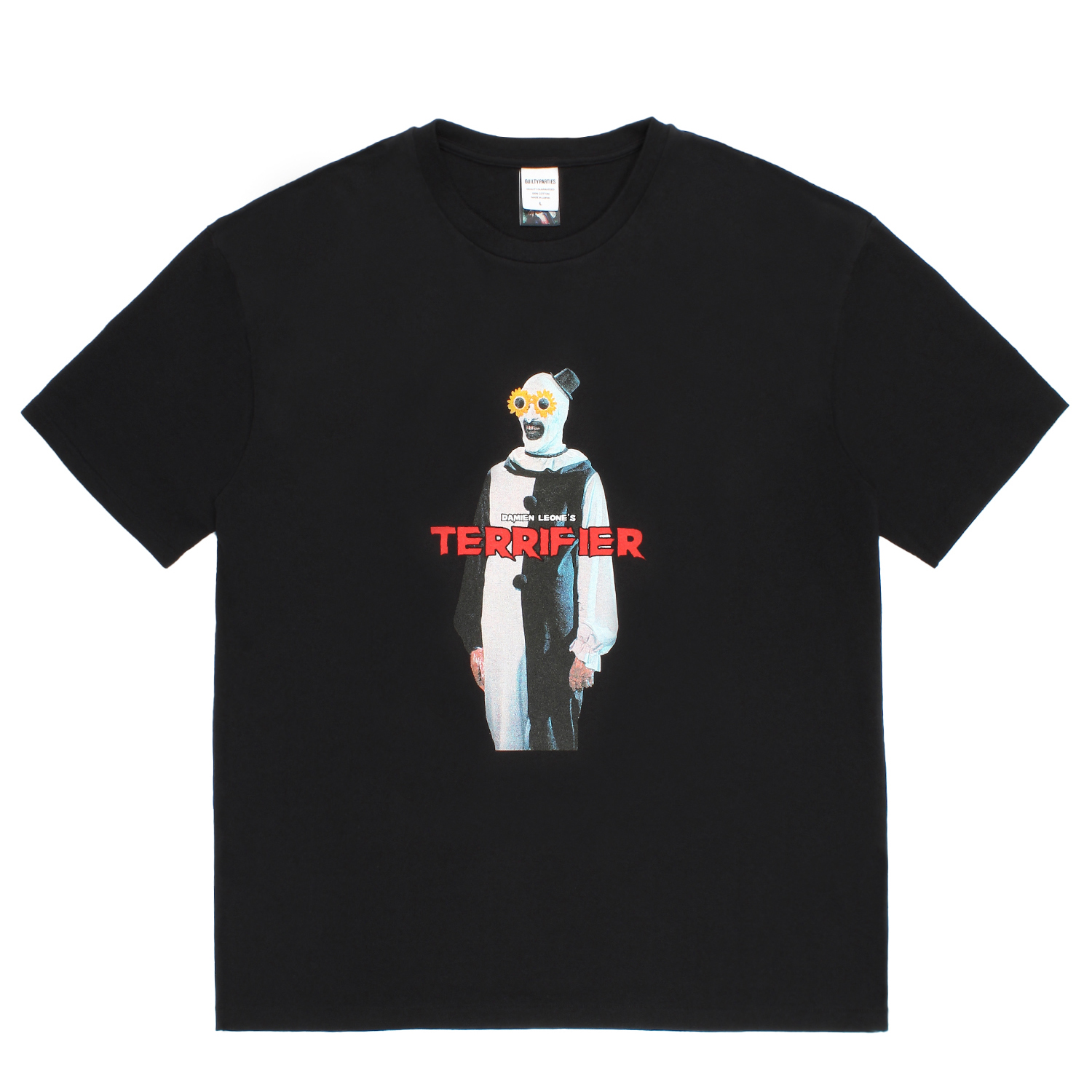 TERRIFIER / WASHED HEAVY WEIGHT CREW NECK T-SHIRT (TYPE-2)