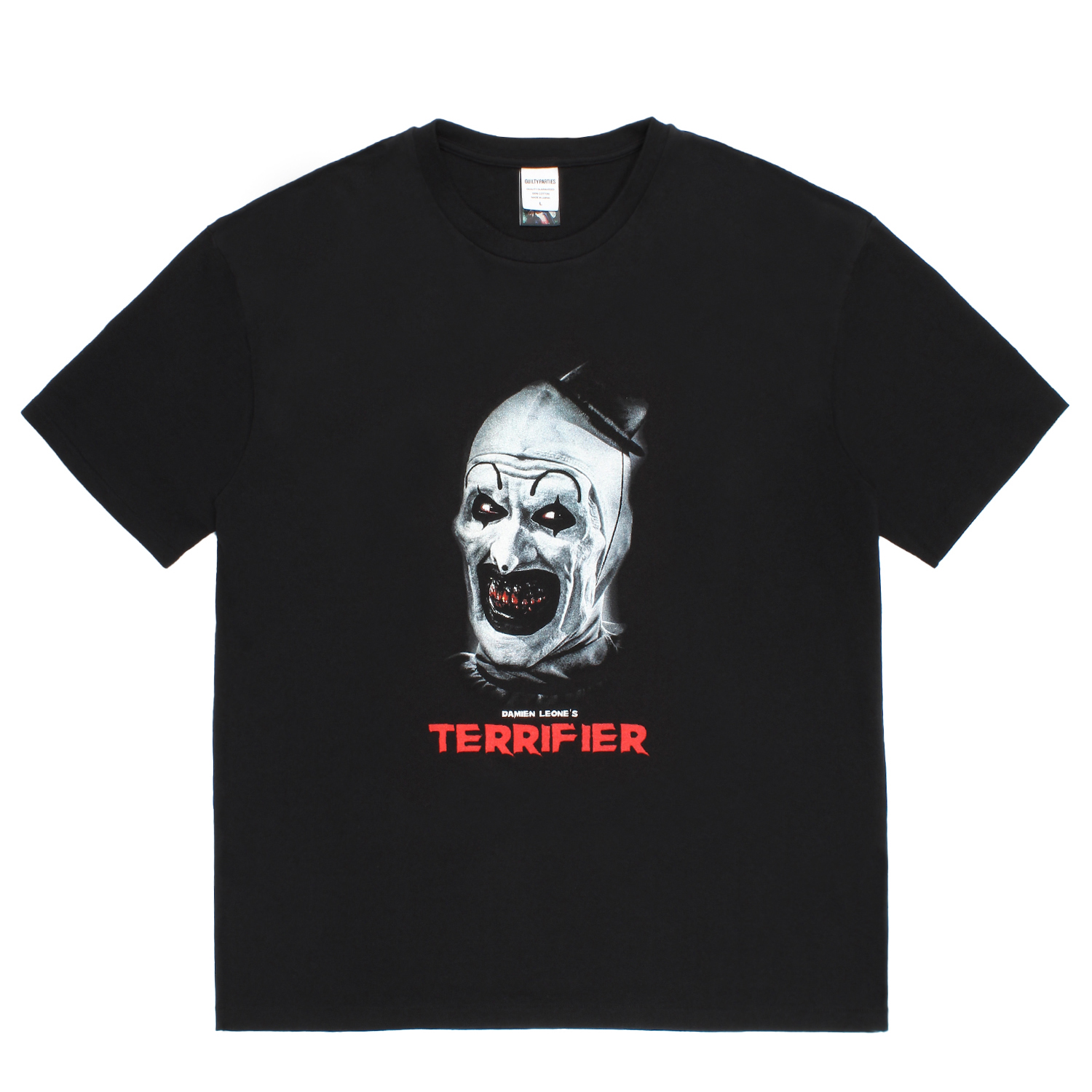 TERRIFIER / WASHED HEAVY WEIGHT CREW NECK T-SHIRT (TYPE-1)