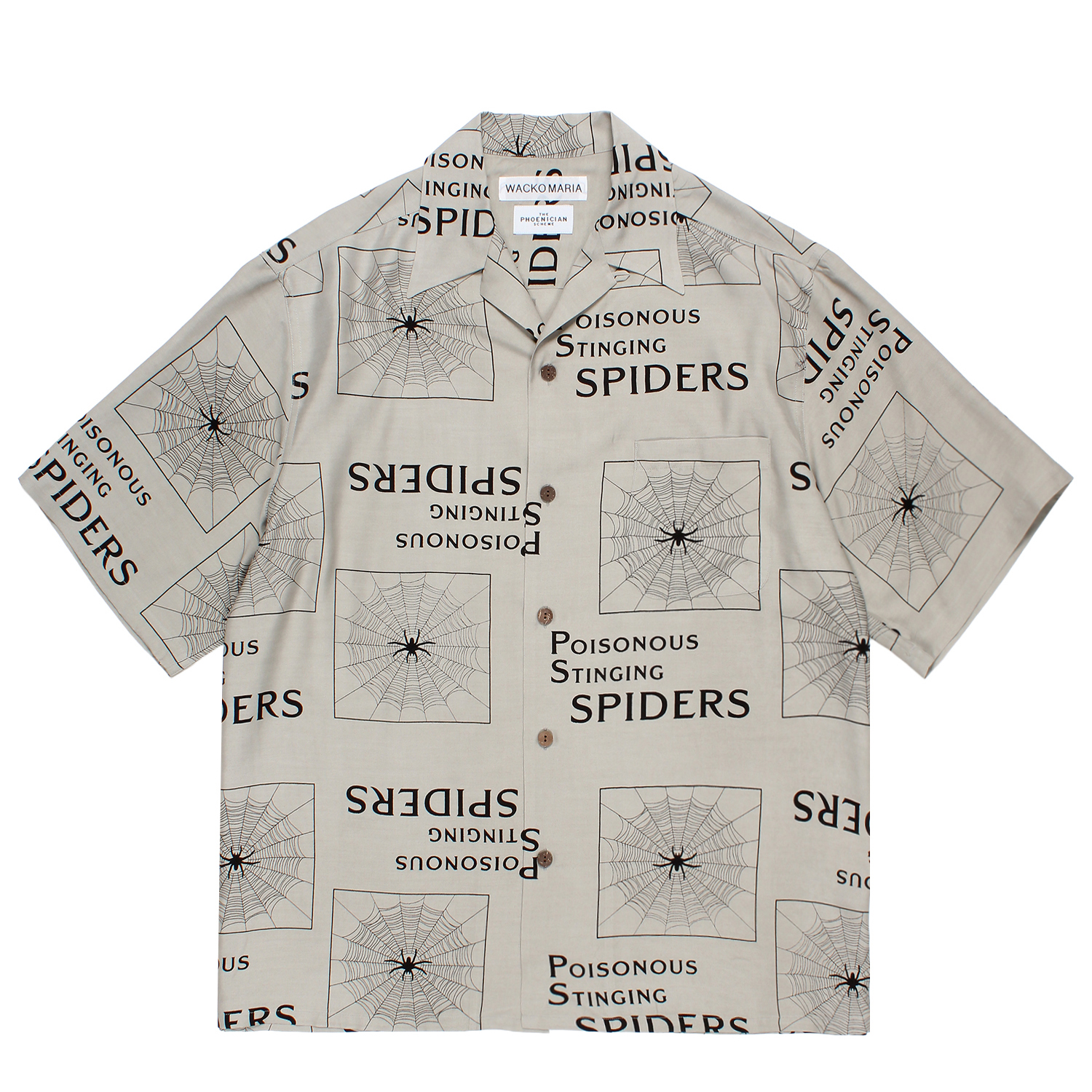 THE PHOENICIAN SCHEME / S/S HAWAIIAN SHIRT (TYPE-3)