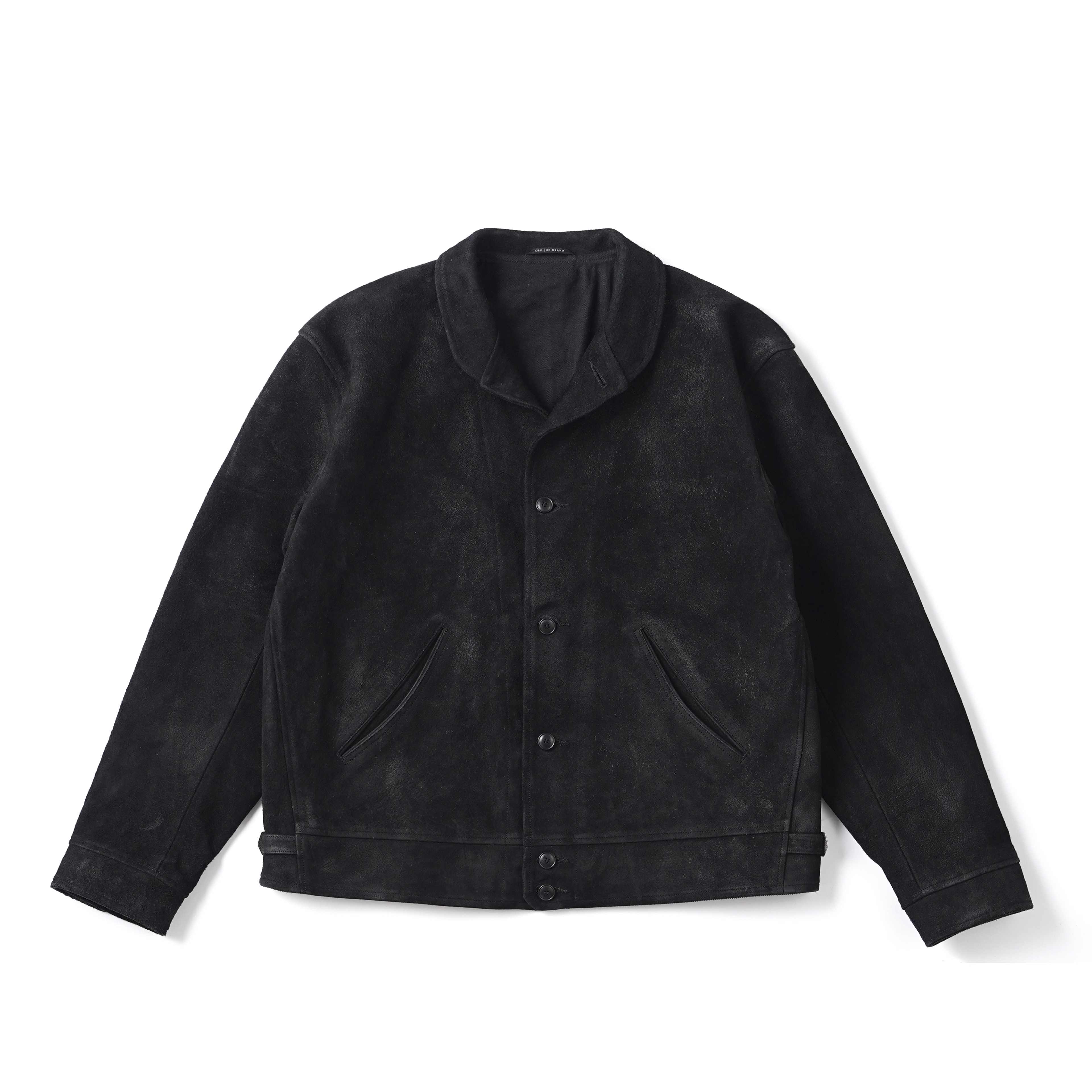 PATINA HORSE-HIDE COSSAK JACKET (ROUGH-OUT)