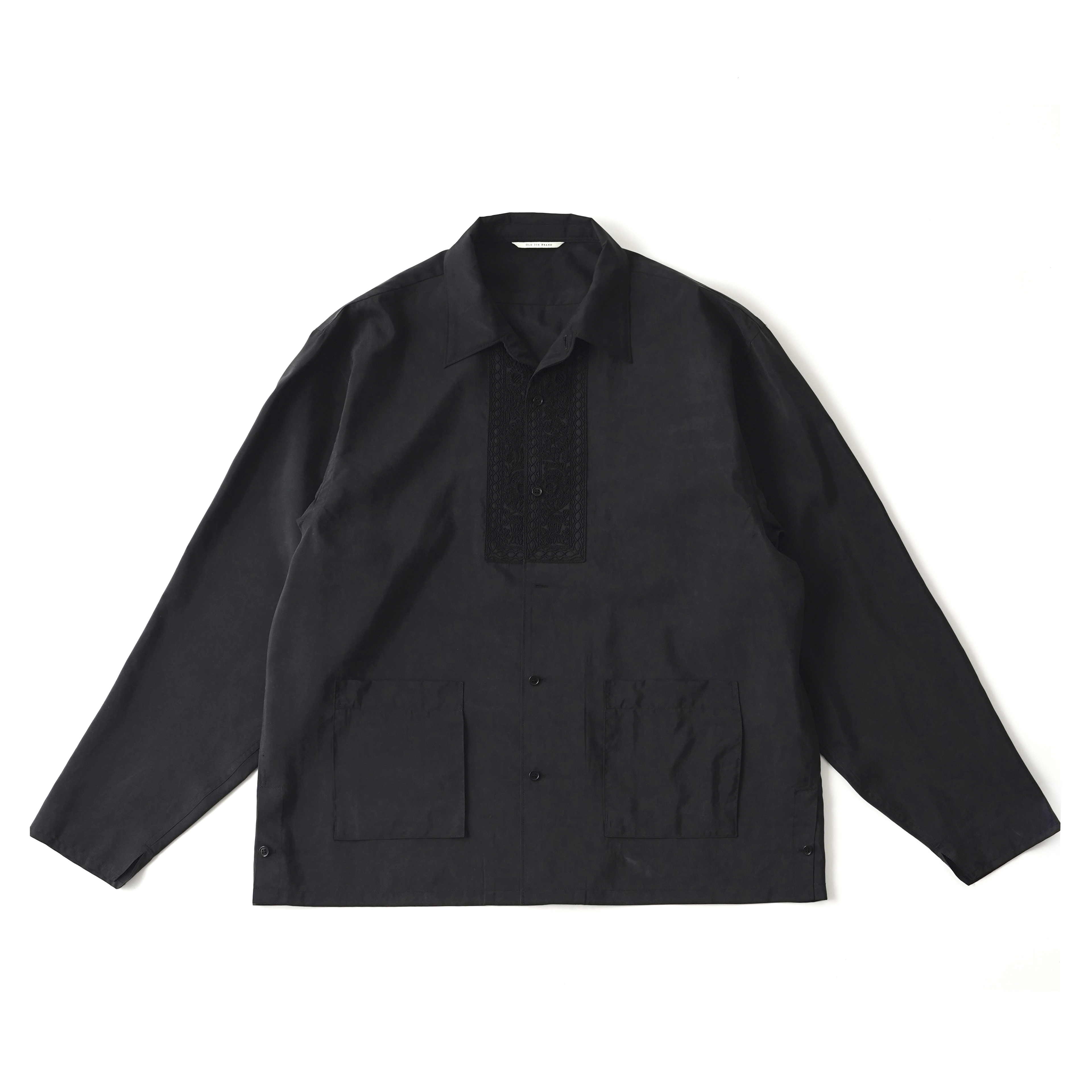 EMBROIDERED FRONT HAVANA SHIRTS (Long-Sleeve)