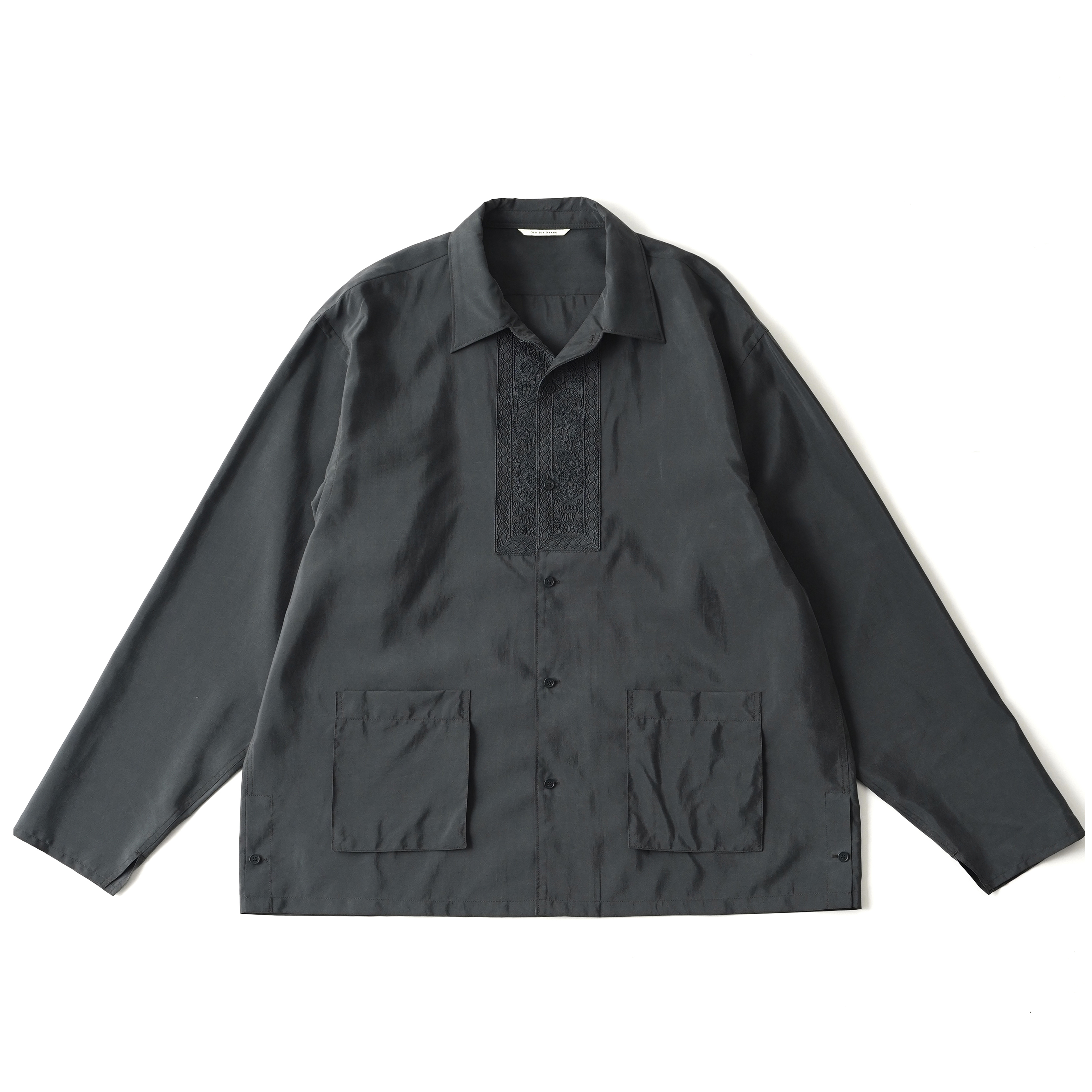 EMBROIDERED FRONT HAVANA SHIRTS (Long-Sleeve)