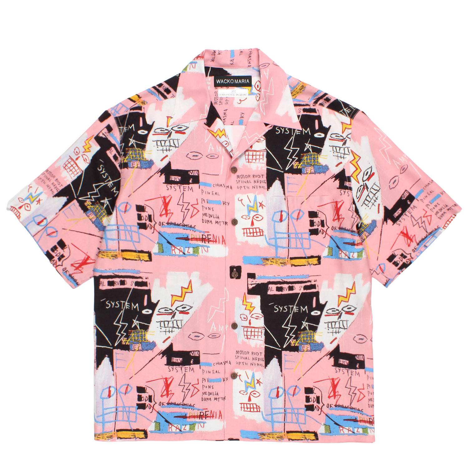 JEAN-MICHEL BASQUIAT / S/S HAWAIIAN SHIRT (TYPE-3)