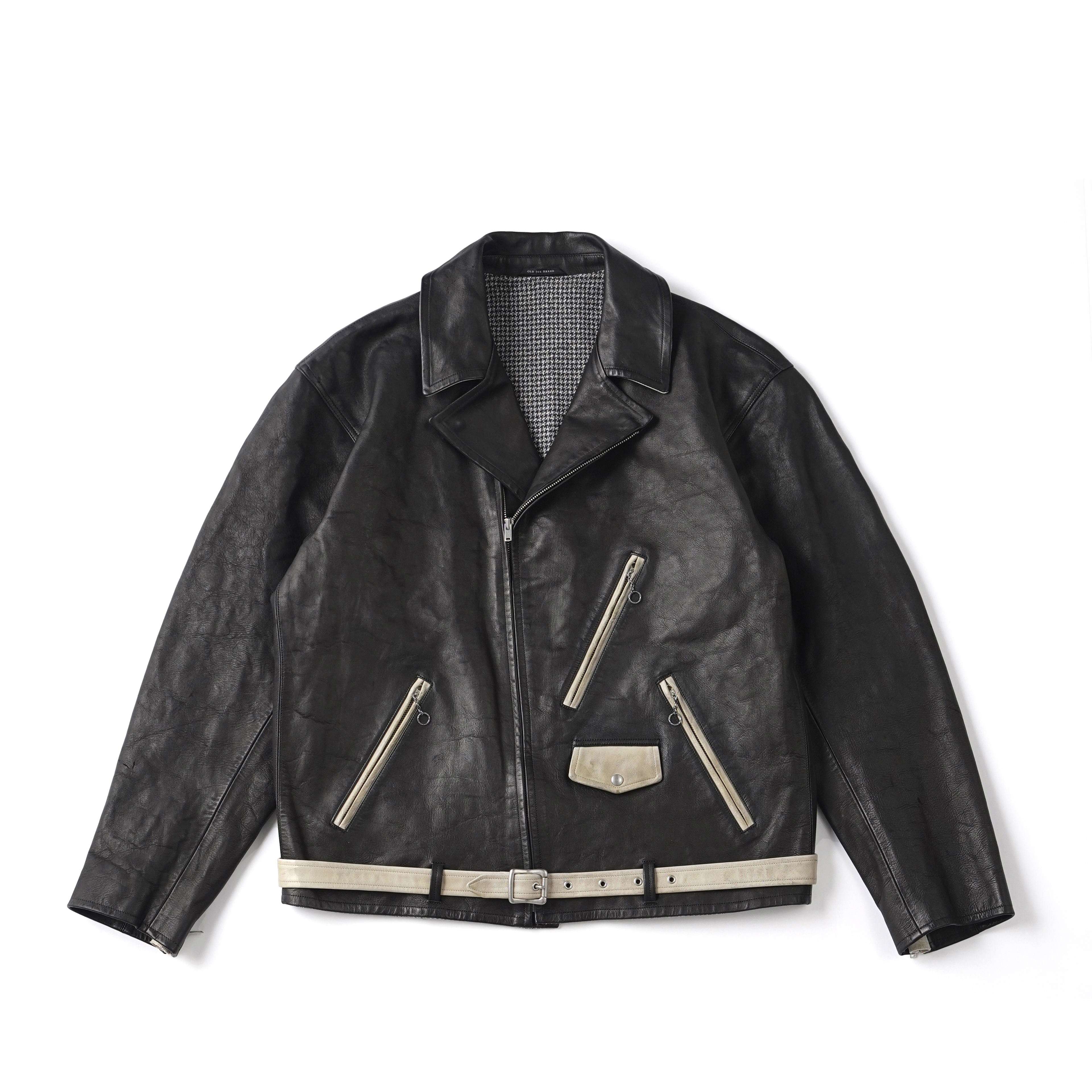 PATINA HORSE-HIDE PERFECTO JACKET (Two-Tone)