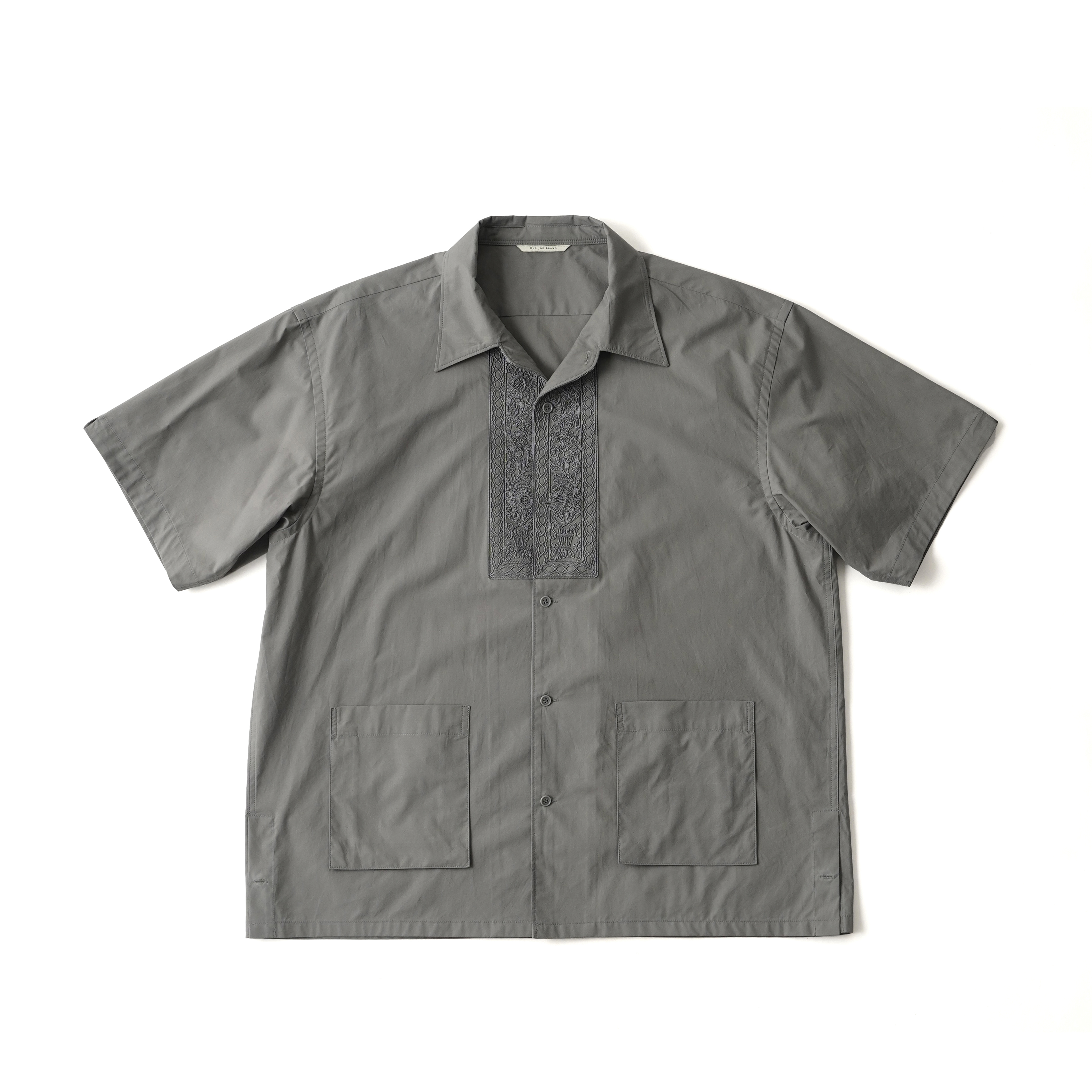 EMBROIDERED FRONT HAVANA SHIRTS (Short-Sleeve)