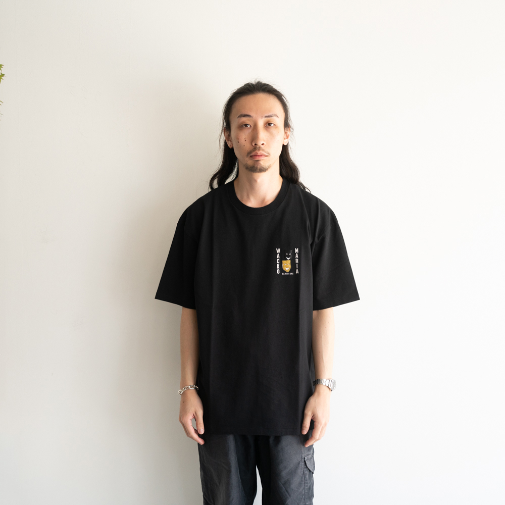 WACKO MARIA / WASHED HEAVY WEIGHT CREW NECK T-SHIRT (TYPE-13