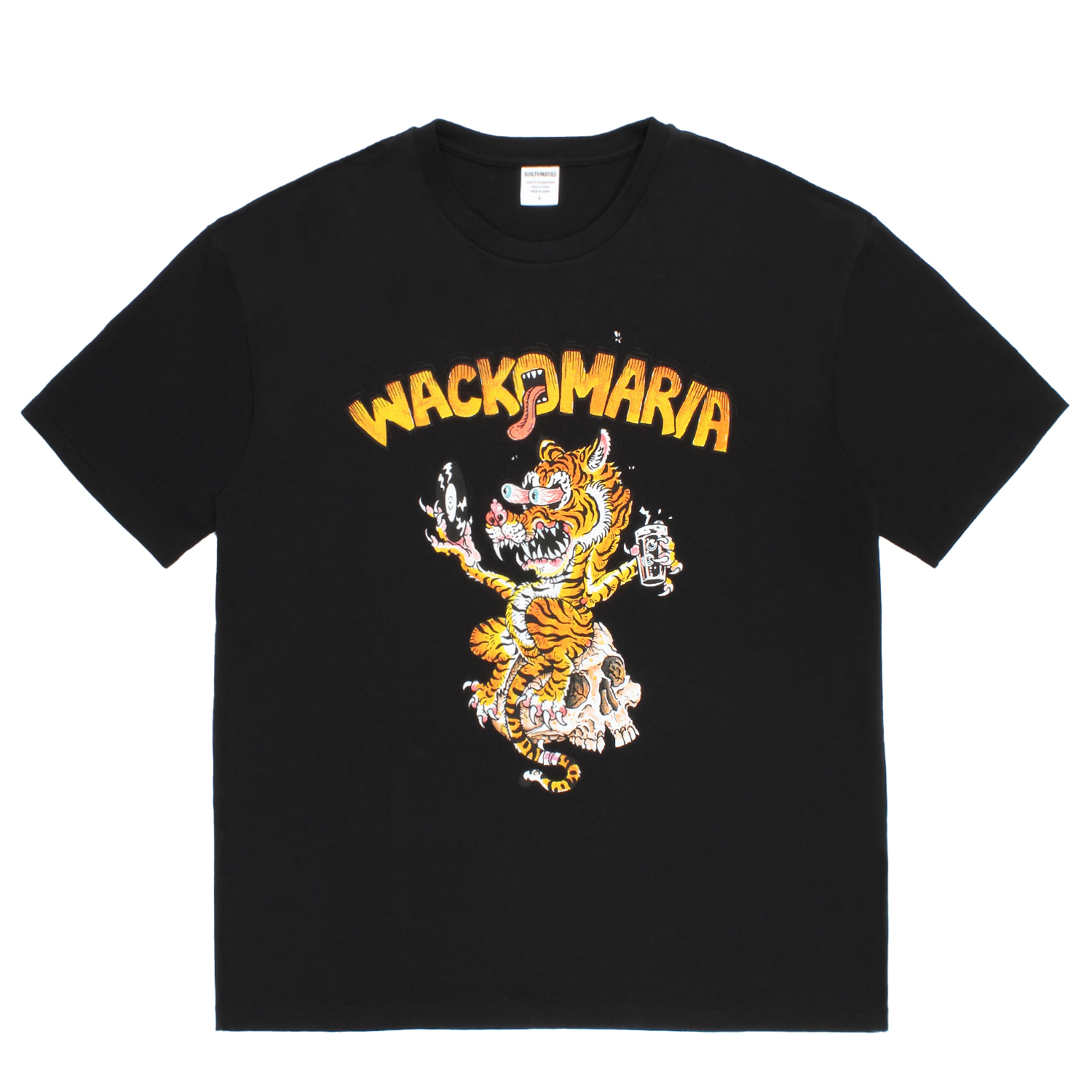 TIM LEHI / WASHED HEAVY WEIGHT CREW NECK T-SHIRT