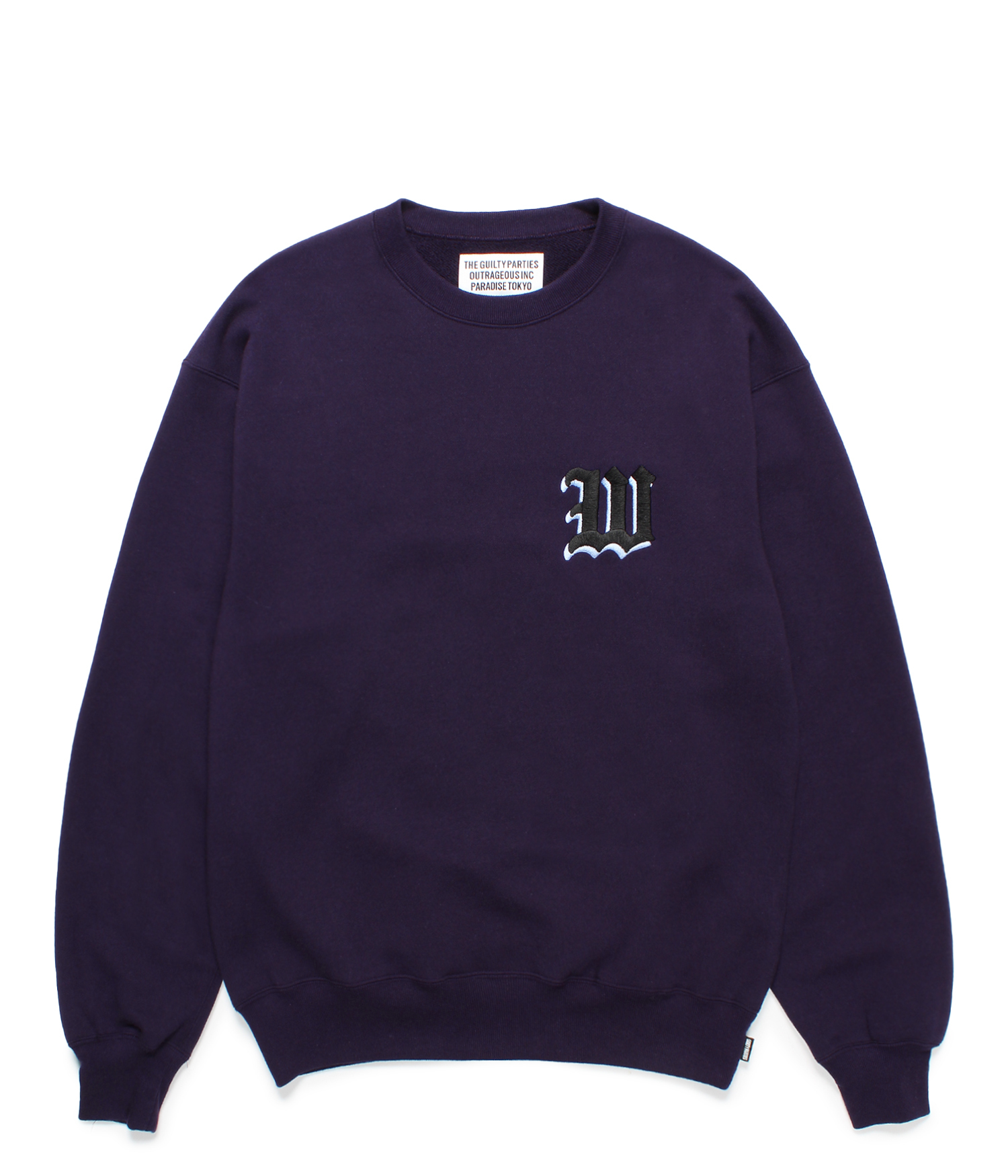 MIDDLE WEIGHT CREW NECK SWEAT SHIRT (TYPE-2)