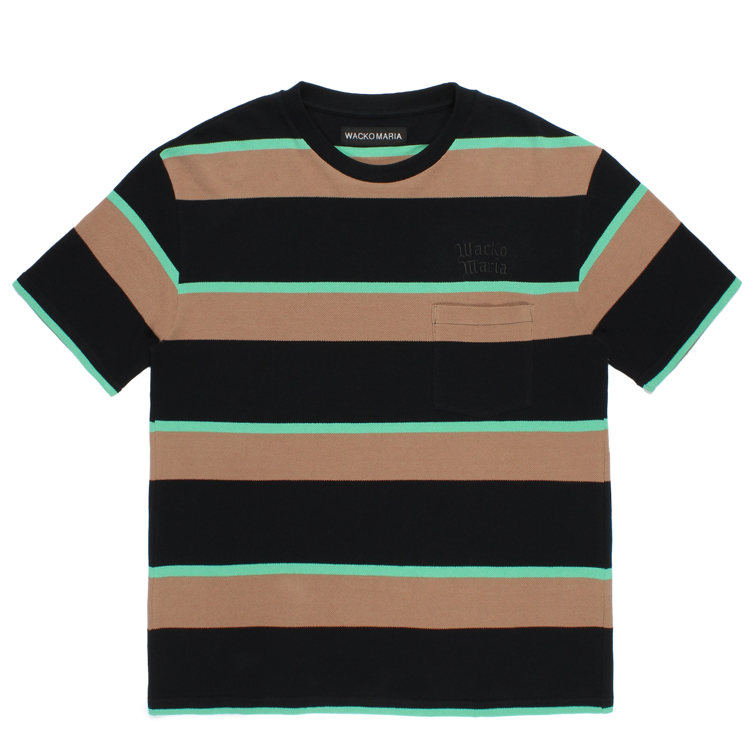 STRIPED CREW NECK T-SHIRT