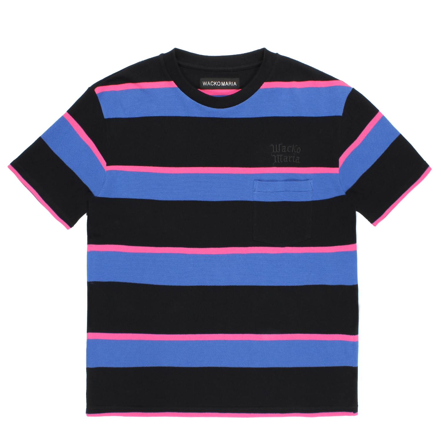 STRIPED CREW NECK T-SHIRT