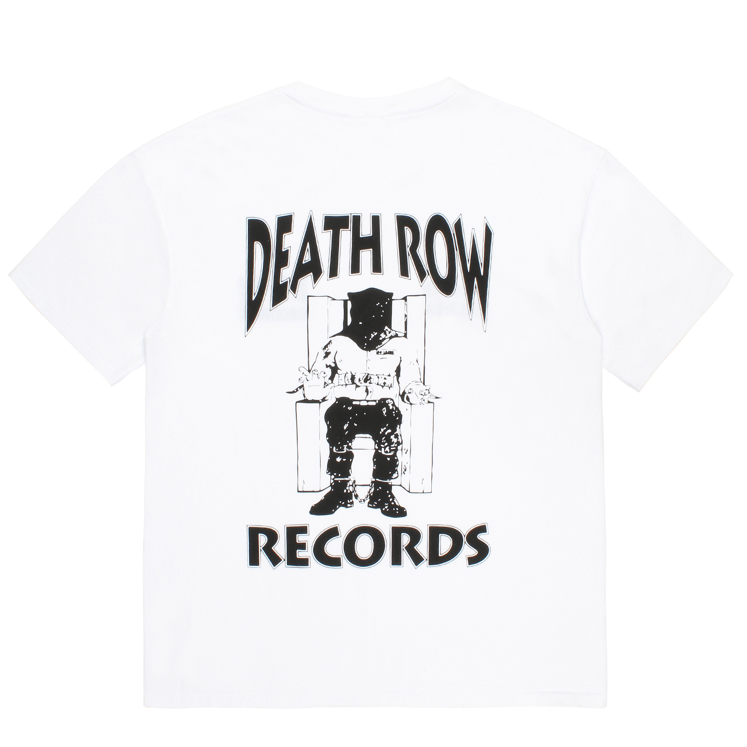 DEATH ROW RECORDS / WASHED HEAVY WEIGHT CREW NECK T-SHIRT