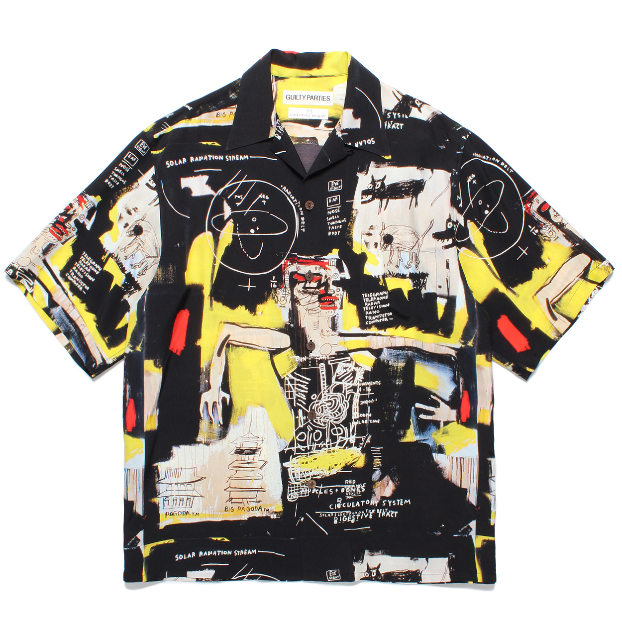 JEAN-MICHEL BASQUIAT / S/S HAWAIIAN SHIRT (TYPE-1)