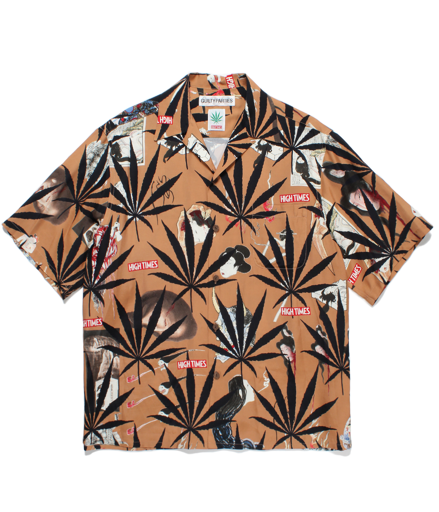 HIGHTIMES / S/S HAWAIIAN SHIRT (TYPE-2)