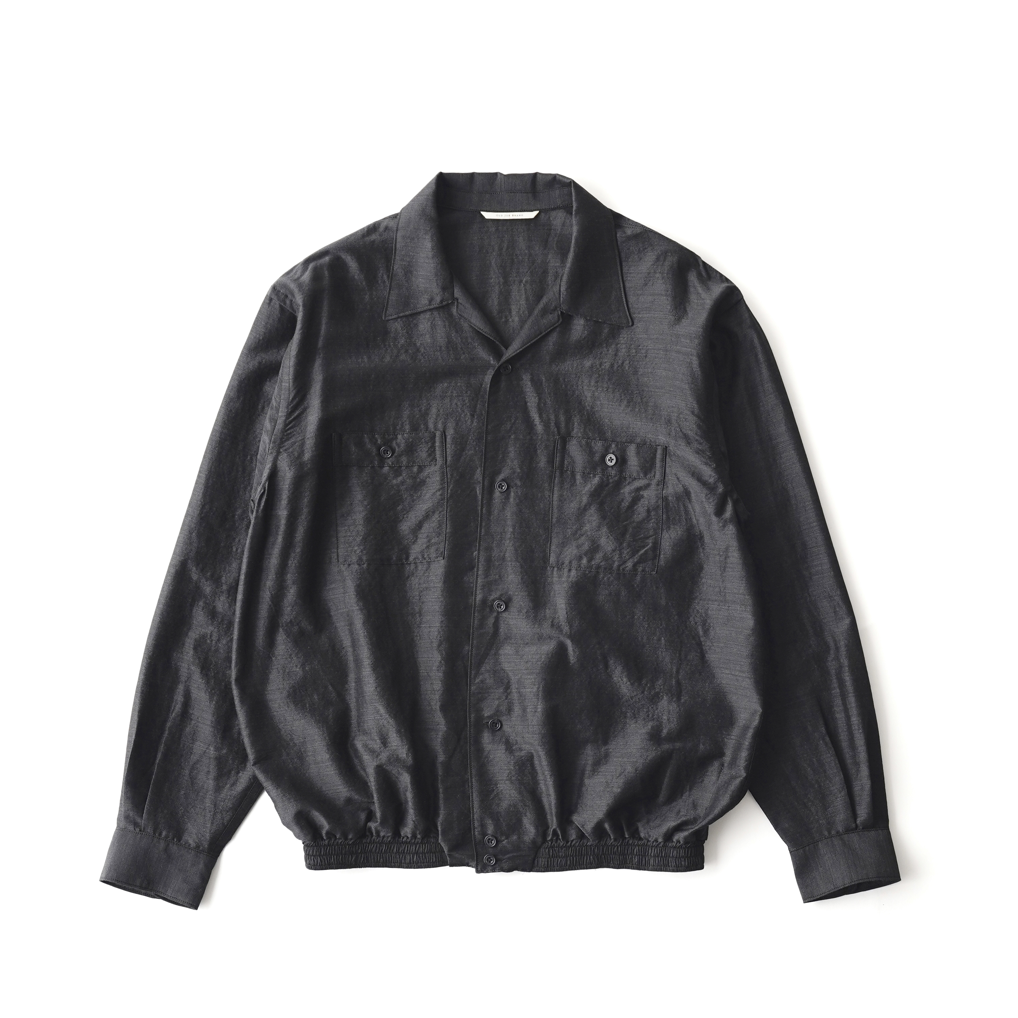 GATHERED WAIST MARLBORO SHIRTS (Long-sleeve)