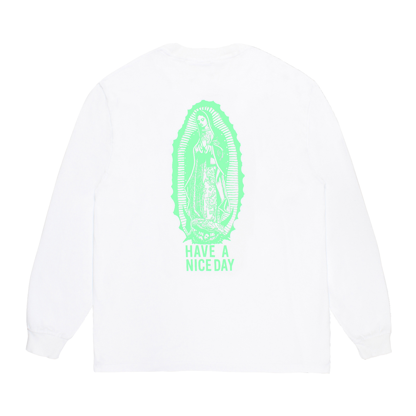 WASHED HEAVY WEIGHT CREW NECK LONG SLEEVE T-SHIRT (TYPE-2)