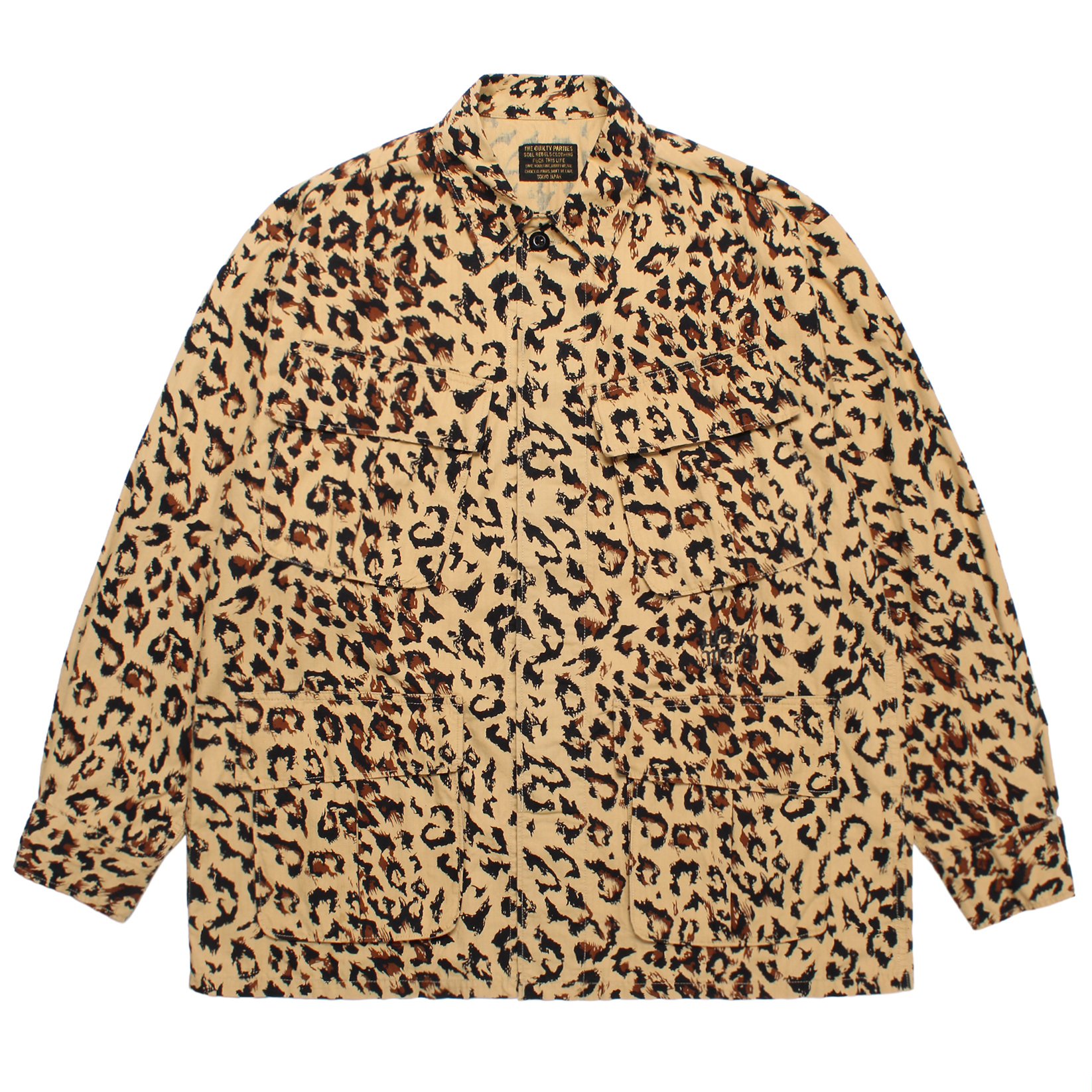 LEOPARD FATIGUE JACKET