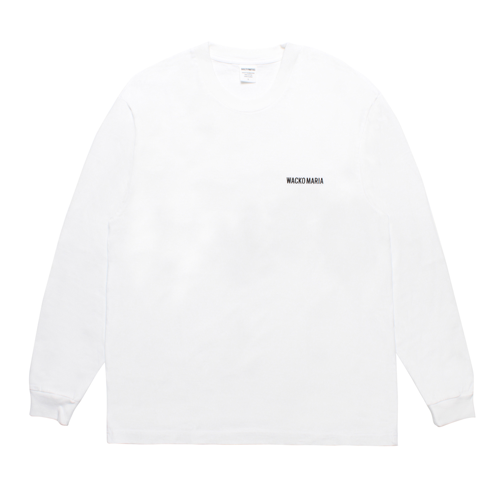WASHED HEAVY WEIGHT CREW NECK LONG SLEEVE T-SHIRT