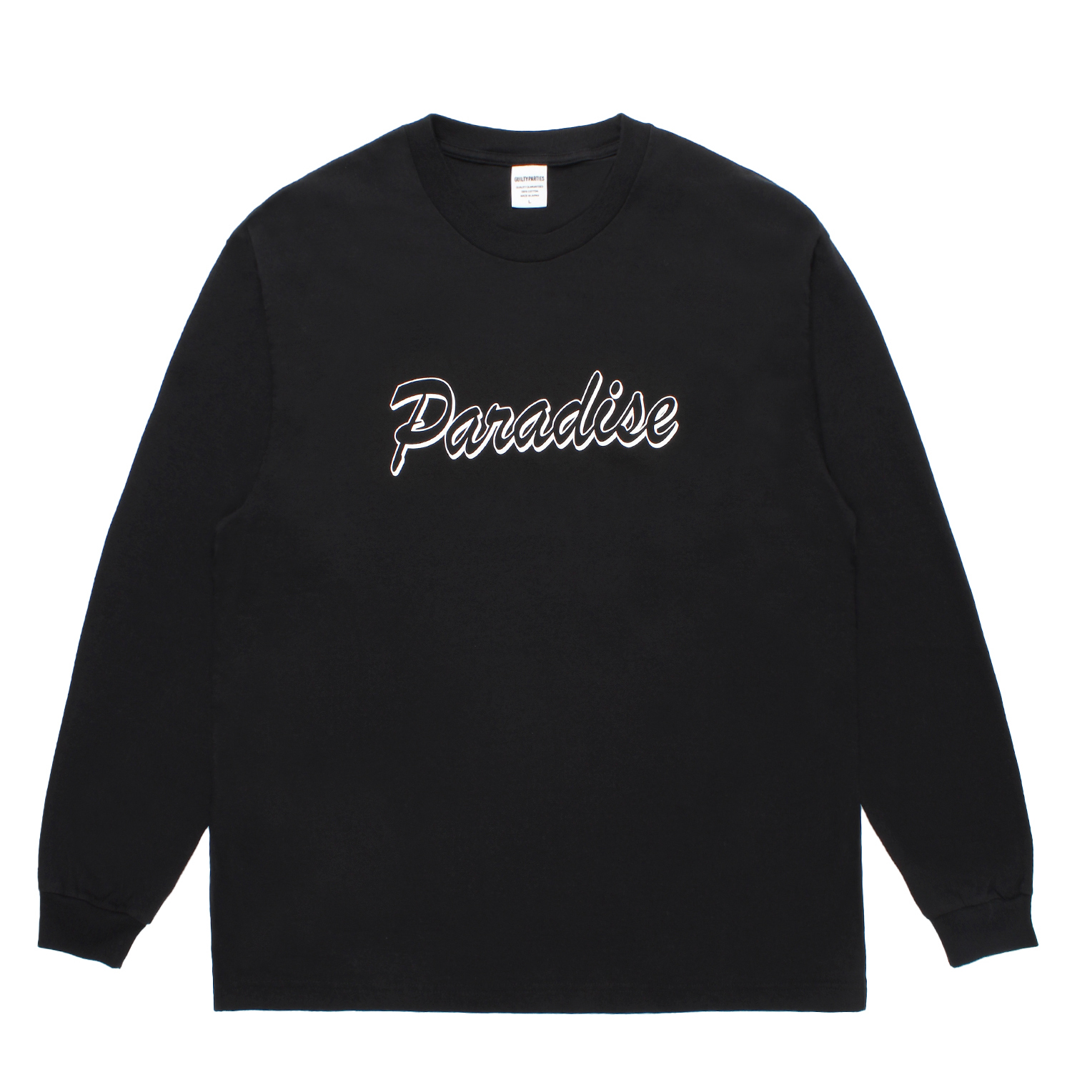 WASHED HEAVY WEIGHT CREW NECK LONG SLEEVE T-SHIRT (TYPE-4)