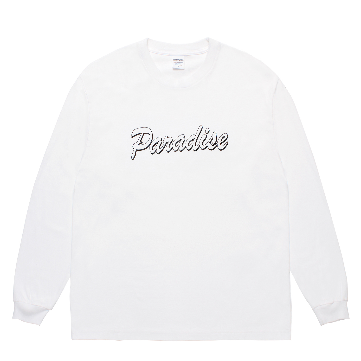 WASHED HEAVY WEIGHT CREW NECK LONG SLEEVE T-SHIRT (TYPE-4)
