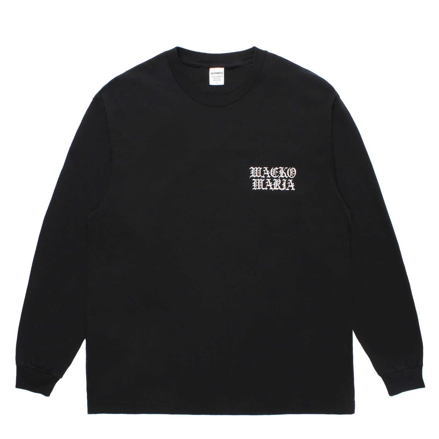 WASHED HEAVY WEIGHT CREW NECK LONG SLEEVE T-SHIRT (TYPE-1)
