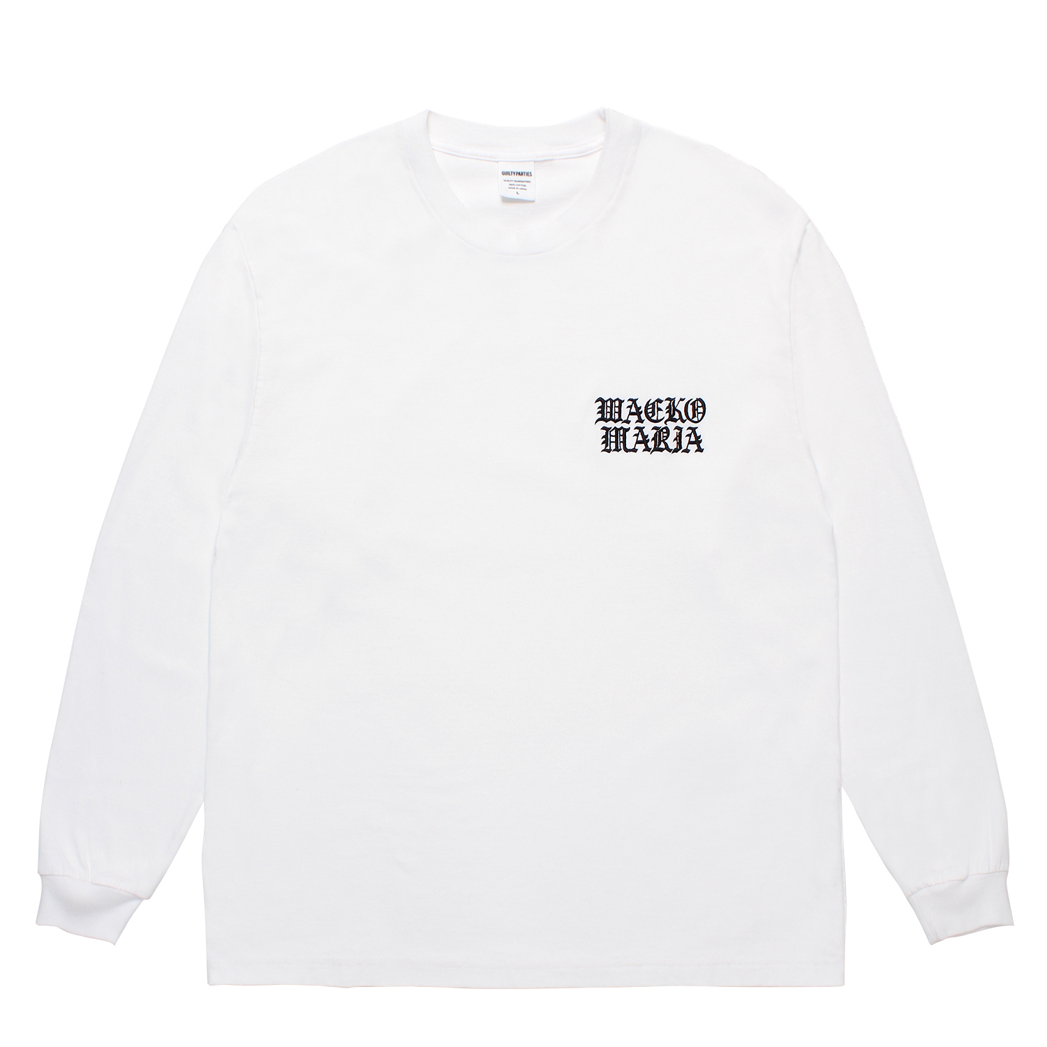 WASHED HEAVY WEIGHT CREW NECK LONG SLEEVE T-SHIRT (TYPE-1)
