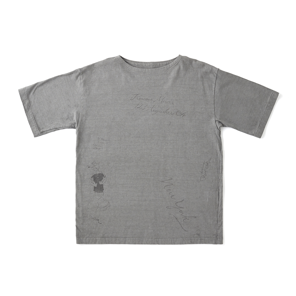 ATHLETIC TEE “DRAWING”