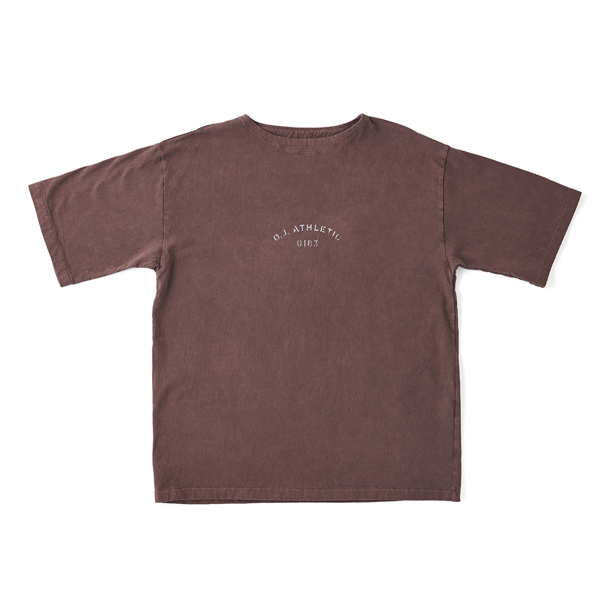 ATHLETIC TEE “STENCIL”