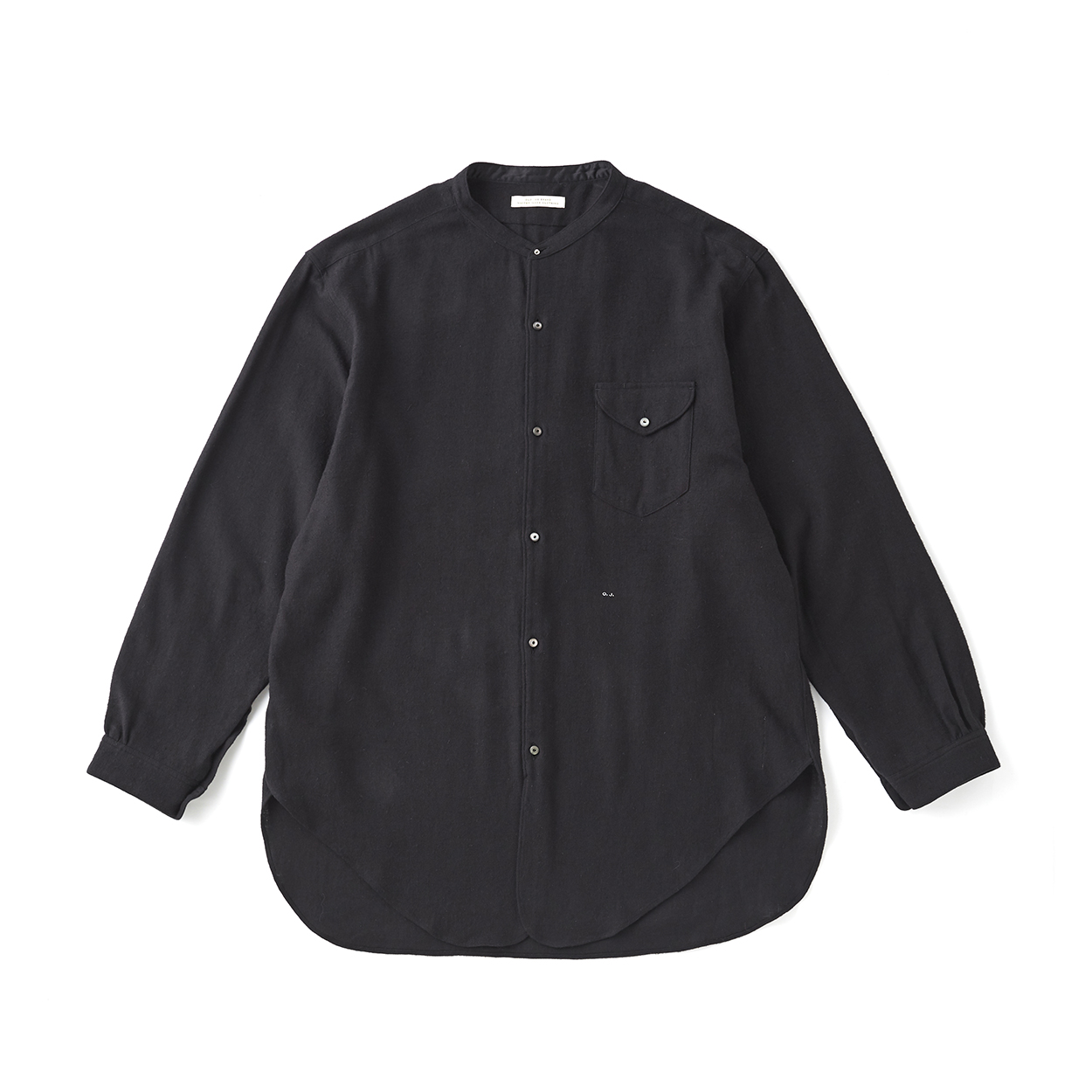 BAND COLLAR LONG TAIL SHIRTS
