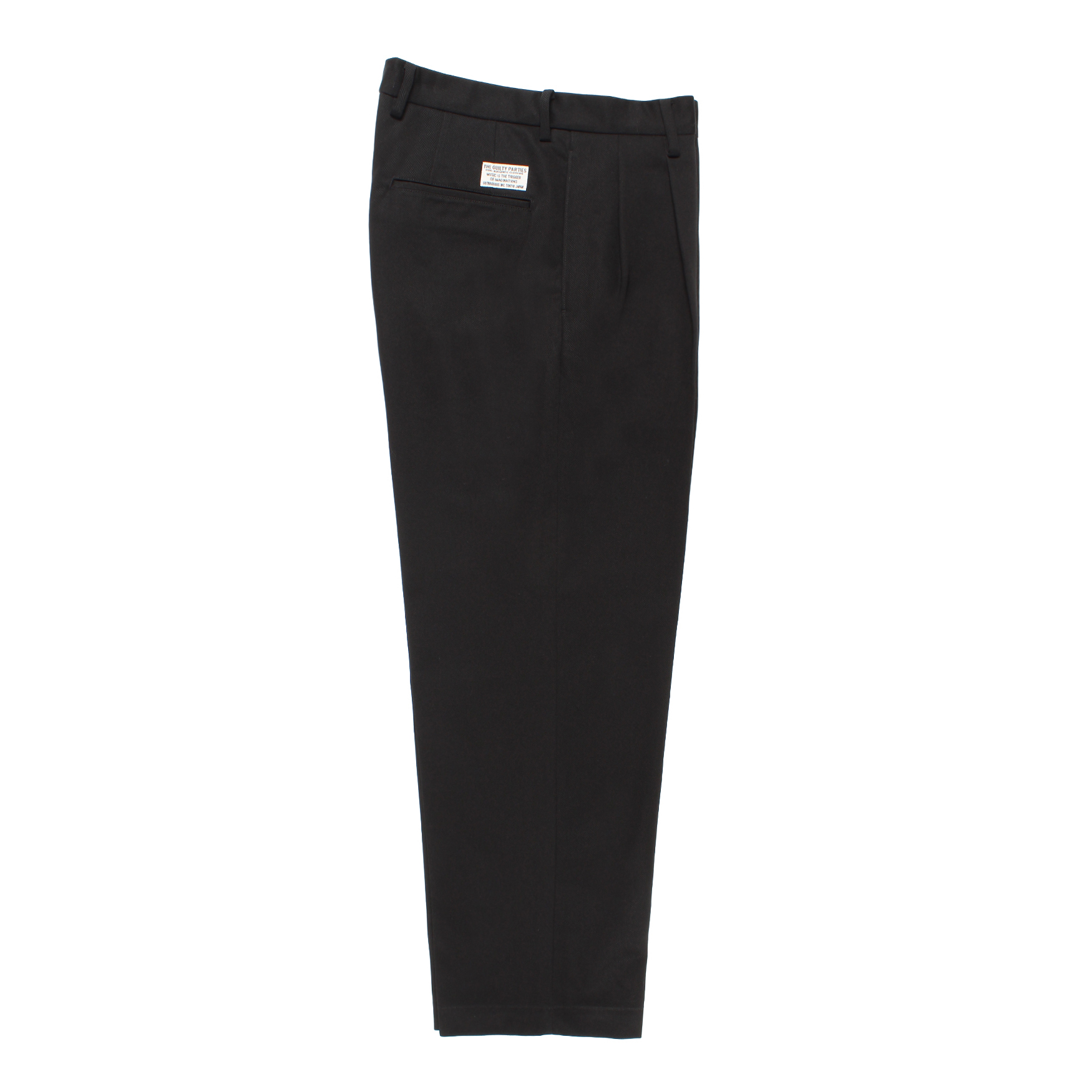 DOUBLE PLEATED CHINO TROUSERS (TYPE-1)