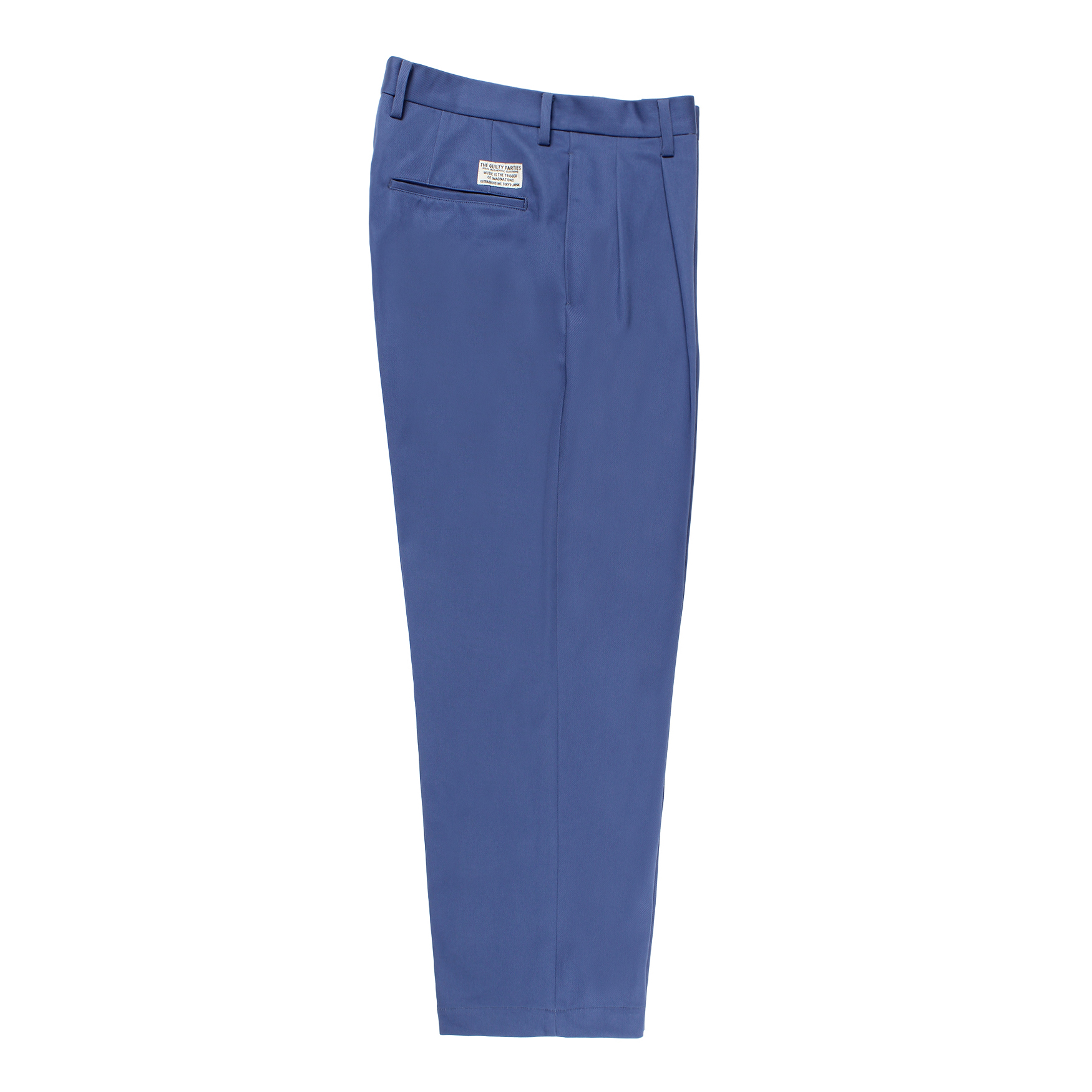 DOUBLE PLEATED CHINO TROUSERS (TYPE-1)